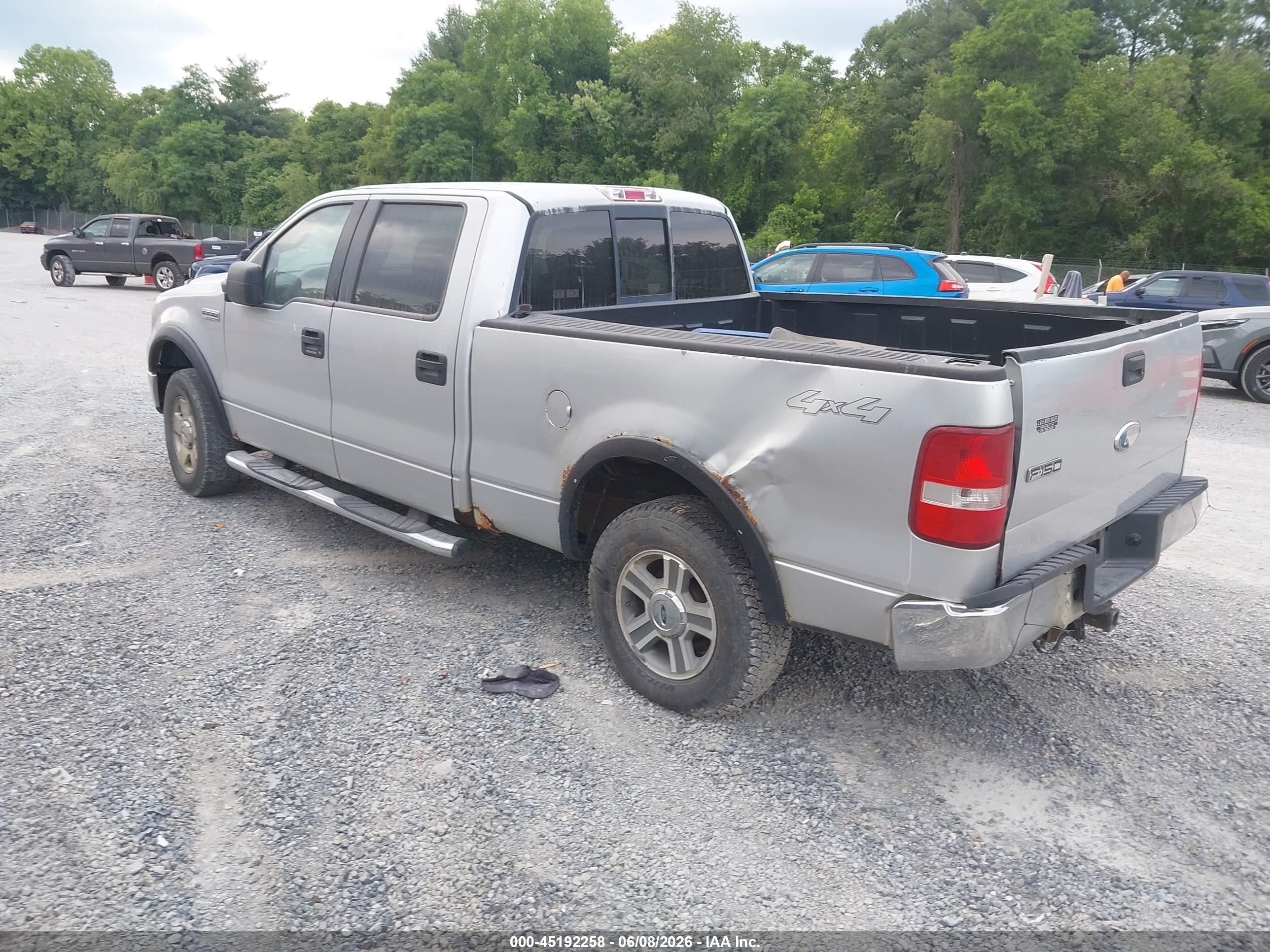 2006 Ford F-150   Silver vin: 1FTPW14556FB68649