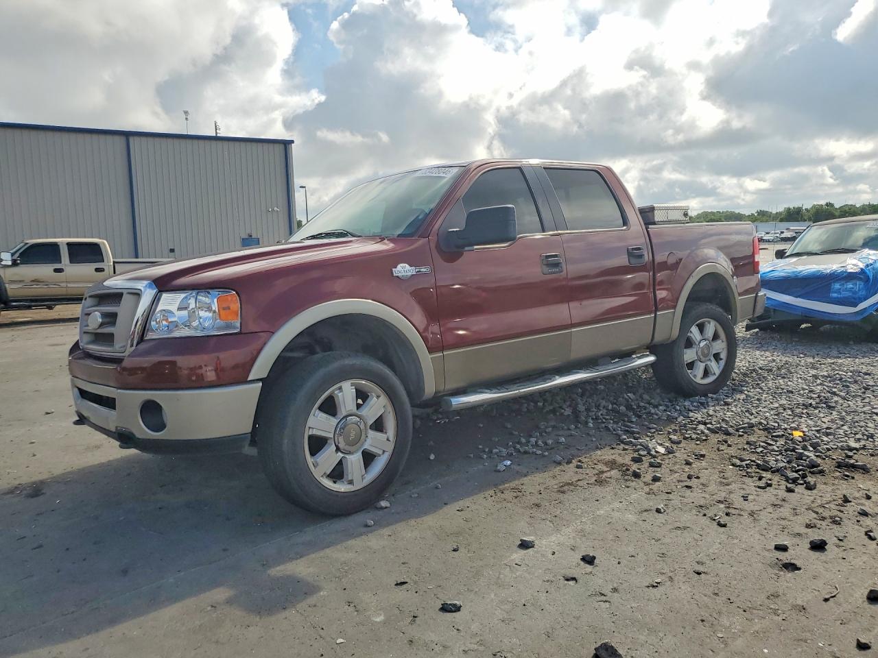 2006 Ford F150 Supercrew Orange vin: 1FTPW14556KB92165