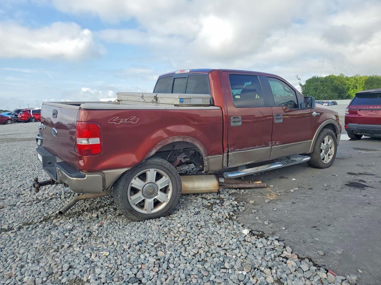 2006 Ford F150 Supercrew Orange vin: 1FTPW14556KB92165