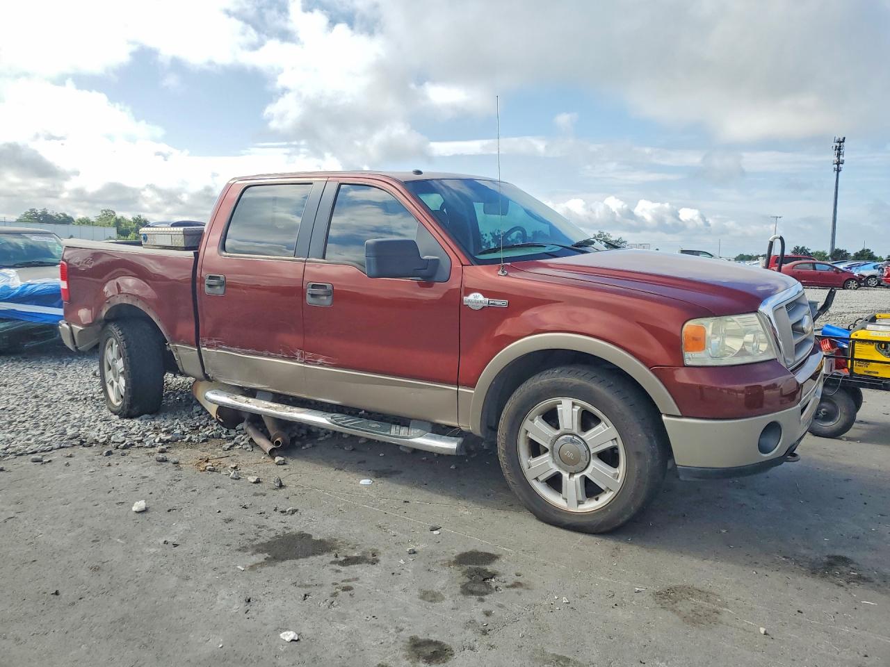 2006 Ford F150 Supercrew Orange vin: 1FTPW14556KB92165