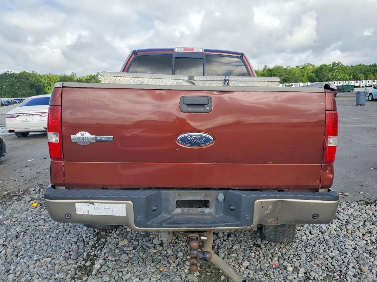 2006 Ford F150 Supercrew Orange vin: 1FTPW14556KB92165