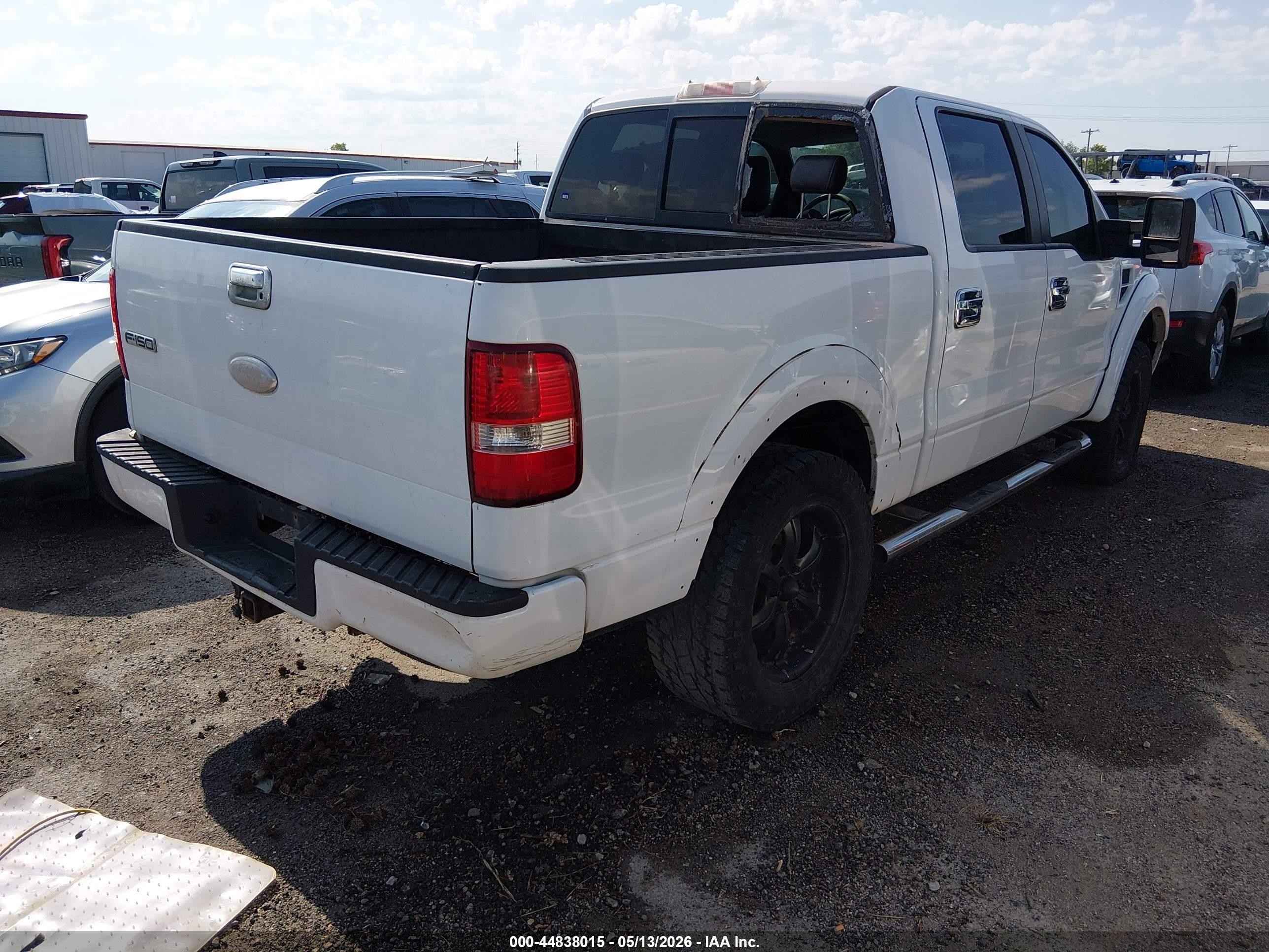 2007 Ford F-150 Fx4/lariat/xlt White vin: 1FTPW14557FA17134