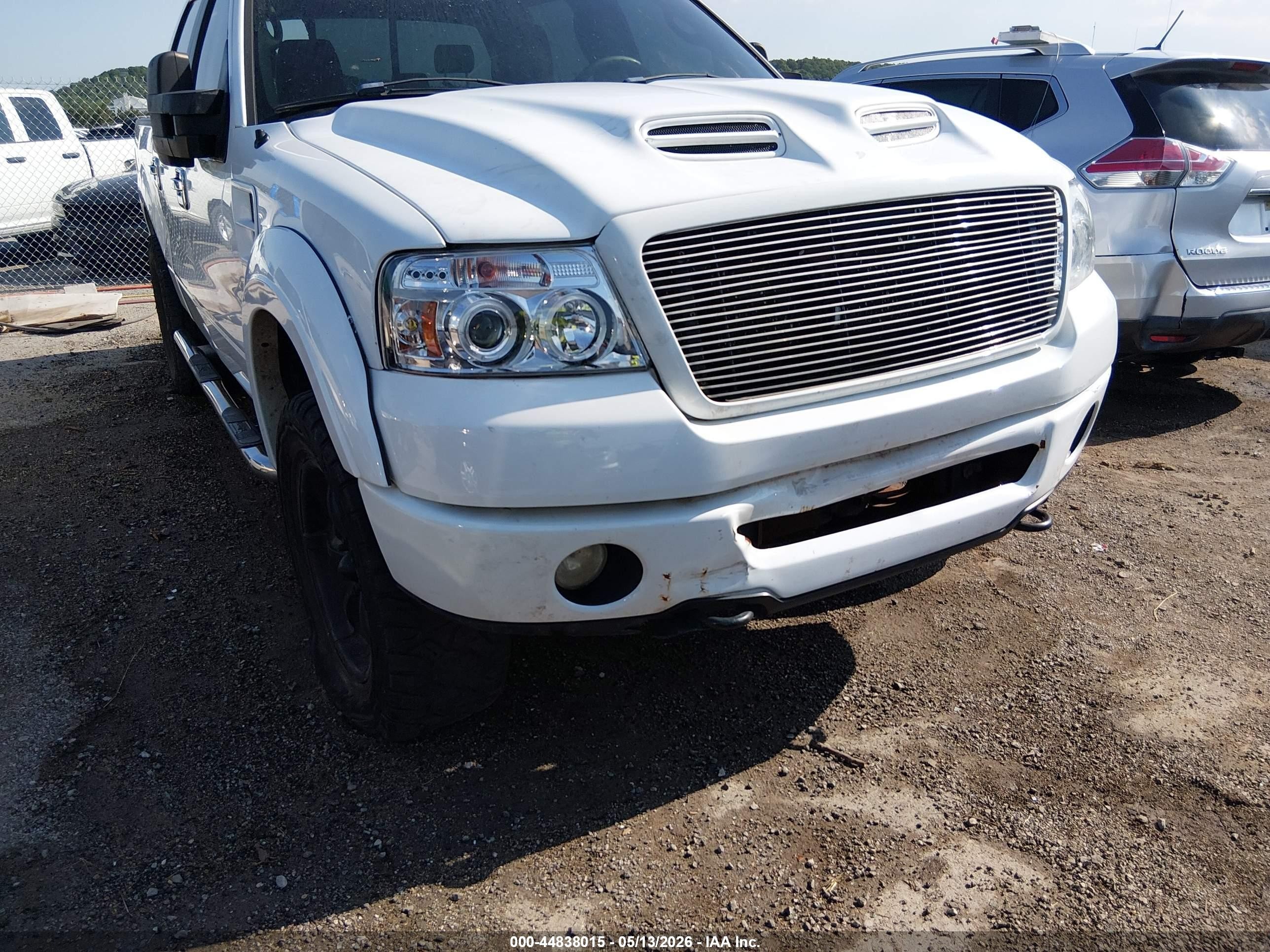 2007 Ford F-150 Fx4/lariat/xlt White vin: 1FTPW14557FA17134