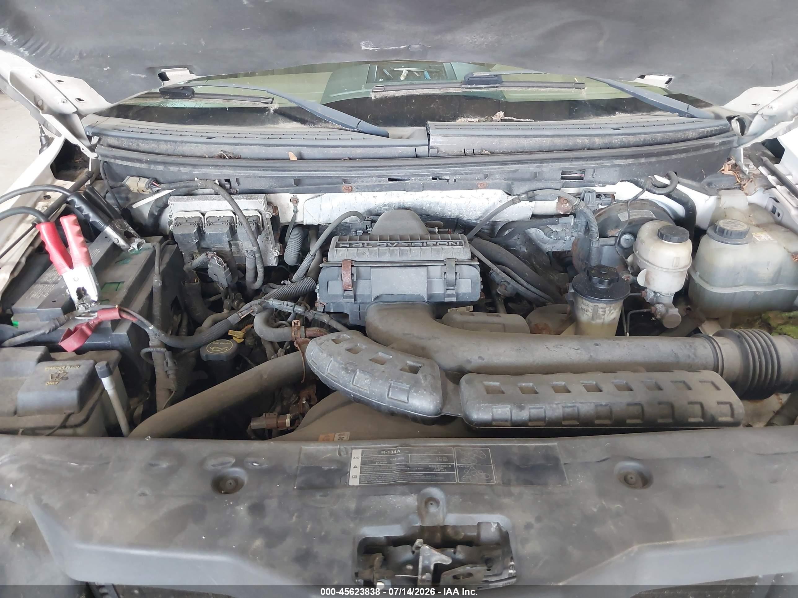 2007 Ford F150 Supercrew White vin: 1FTPW14557FA35407