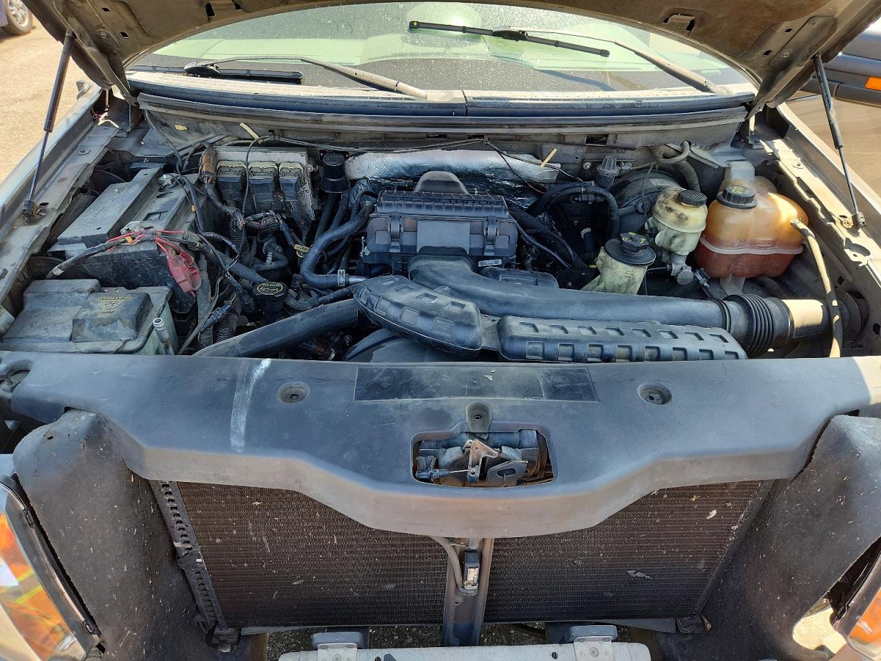 2007 Ford F150 Supercrew Серый vin: 1FTPW14557KB94256