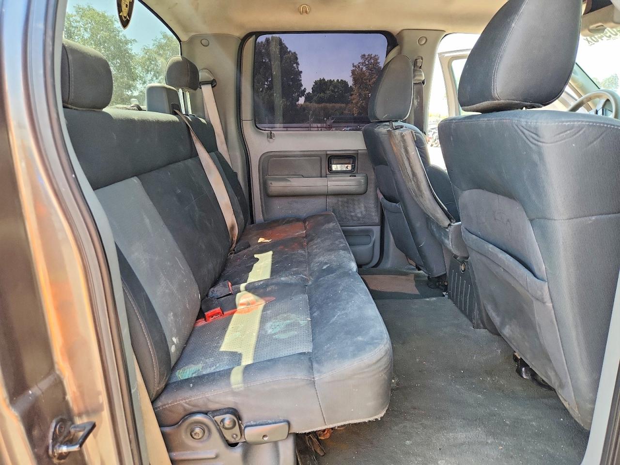 2007 Ford F150 Supercrew Серый vin: 1FTPW14557KB94256