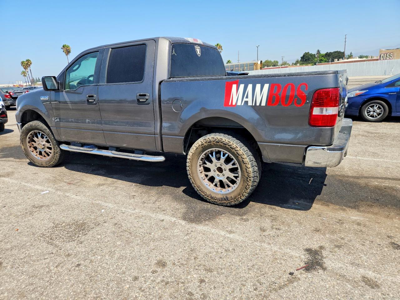 2007 Ford F150 Supercrew Серый vin: 1FTPW14557KB94256