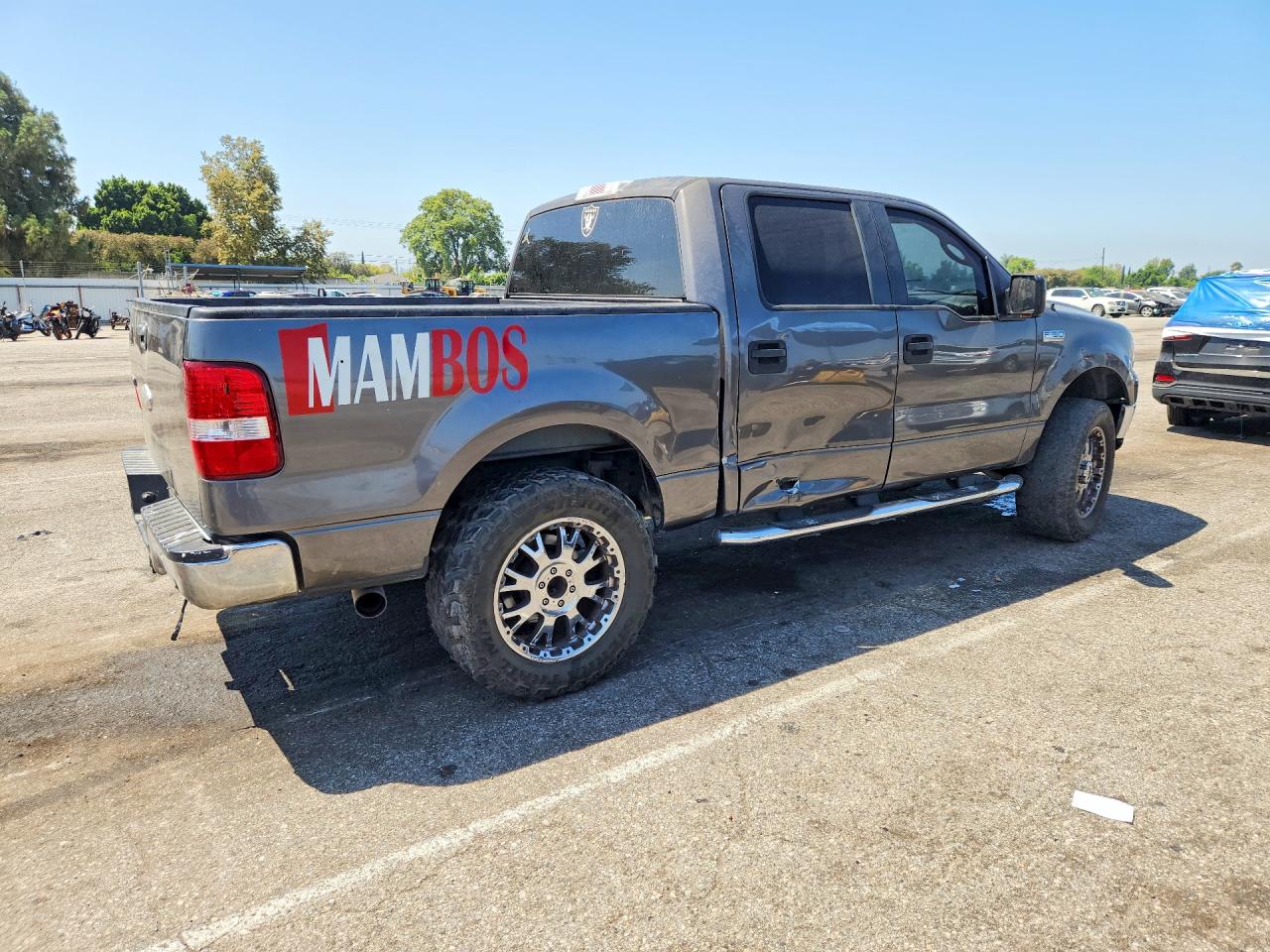 2007 Ford F150 Supercrew Серый vin: 1FTPW14557KB94256