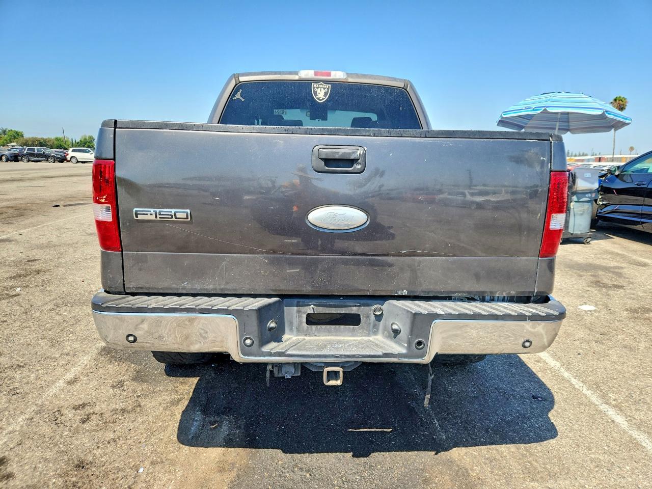 2007 Ford F150 Supercrew Серый vin: 1FTPW14557KB94256
