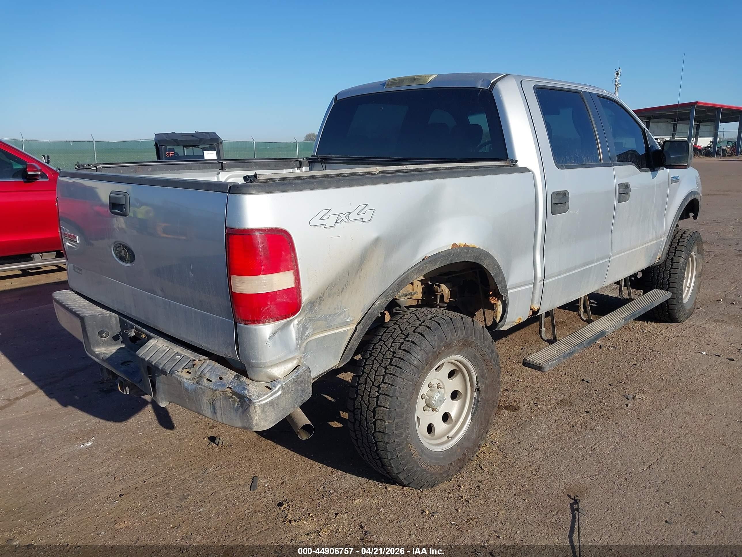 2008 Ford F-150 60th Anniversary/fx4/king Ranch/lariat/limited/xlt Gray vin: 1FTPW14558FB59887