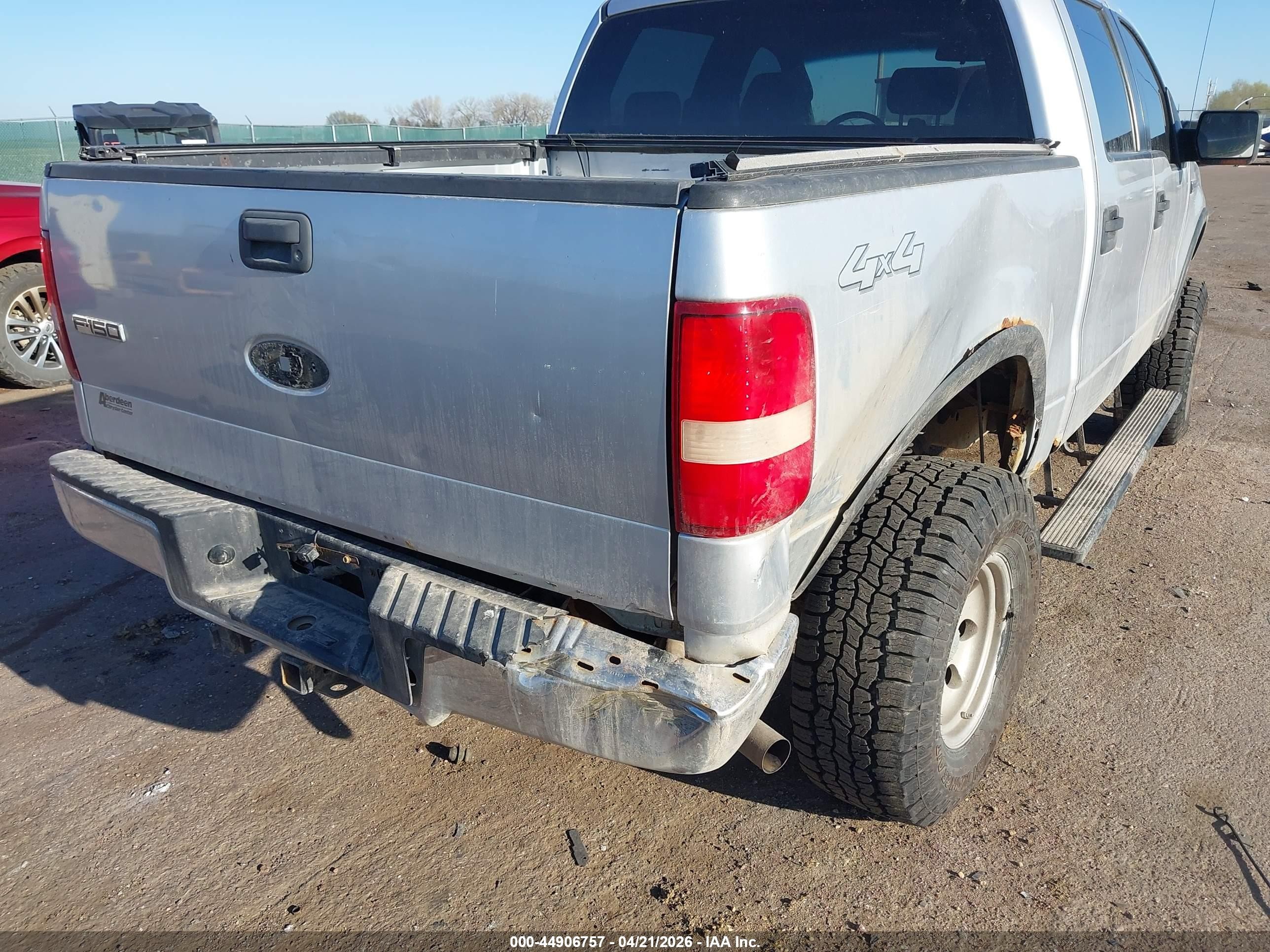 2008 Ford F-150 60th Anniversary/fx4/king Ranch/lariat/limited/xlt Gray vin: 1FTPW14558FB59887