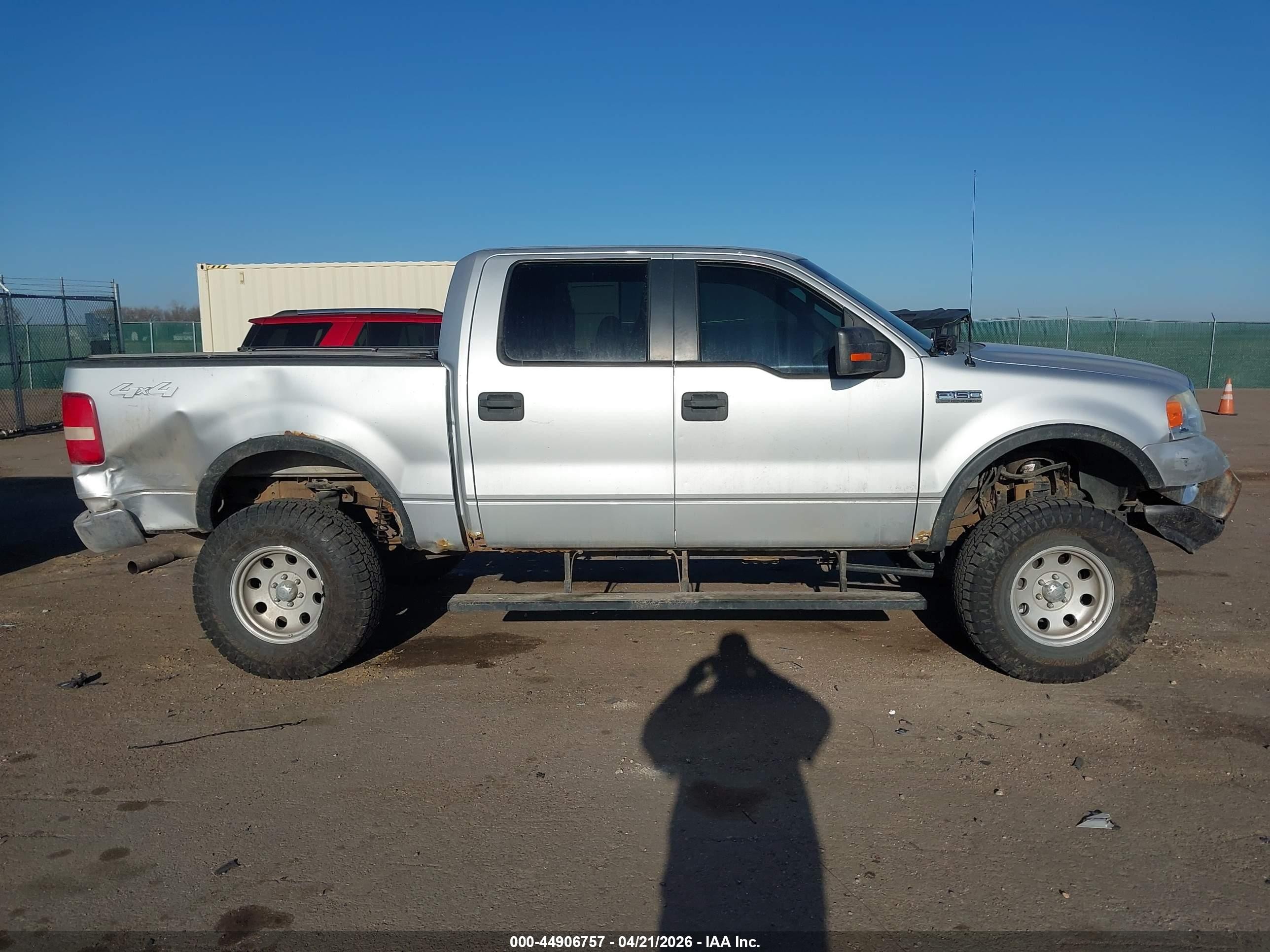 2008 Ford F-150 60th Anniversary/fx4/king Ranch/lariat/limited/xlt Gray vin: 1FTPW14558FB59887