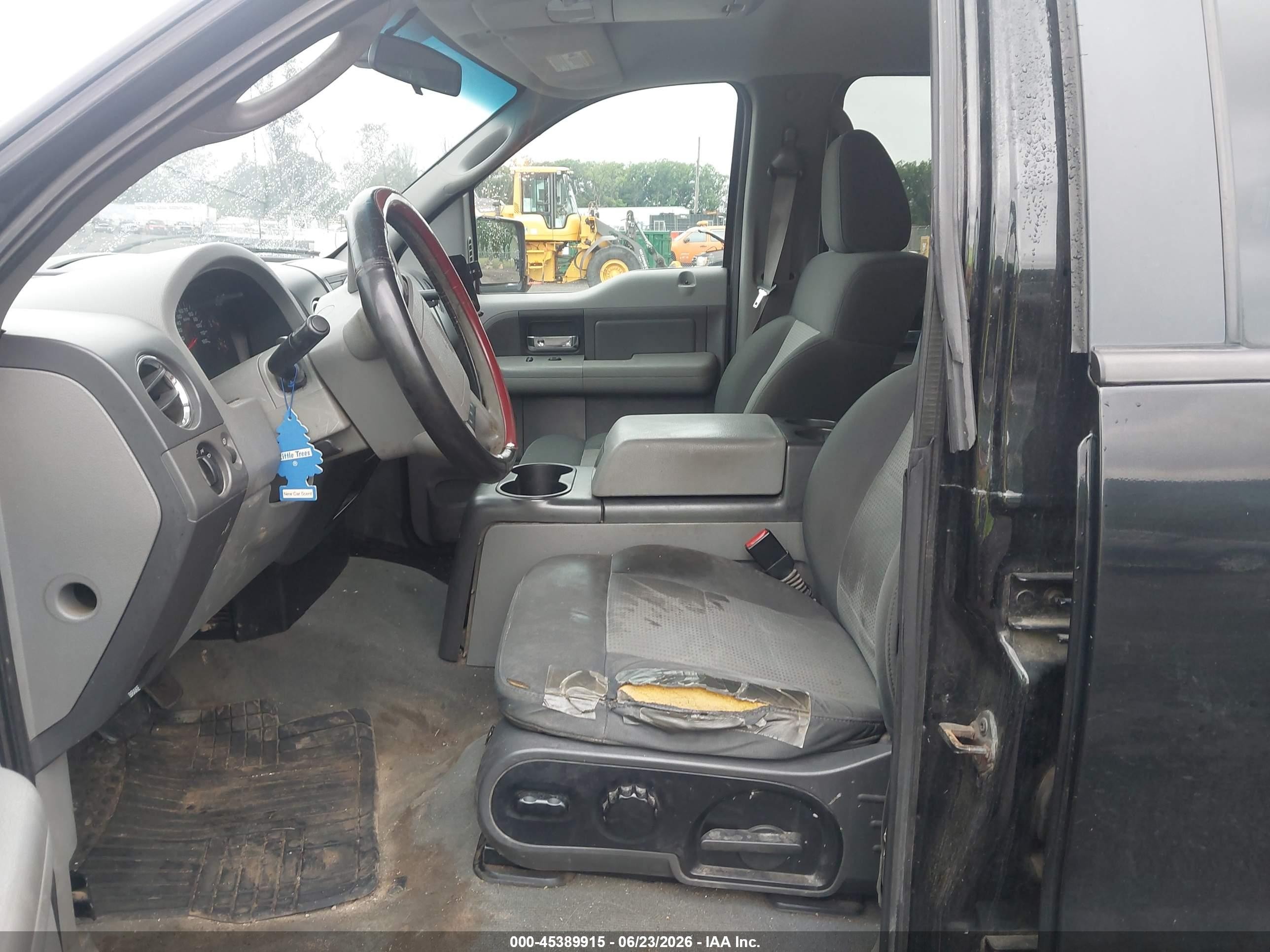 2008 Ford F150 Supercrew Black vin: 1FTPW14558FC23247