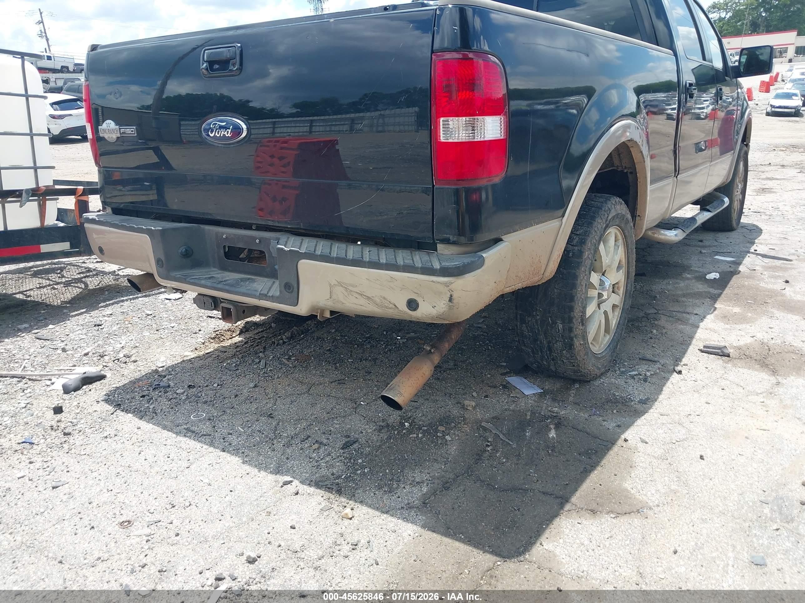 2008 Ford F-150 60th Anniversary/fx4/king Ranch/lariat/limited/xlt Black vin: 1FTPW14558KC03572
