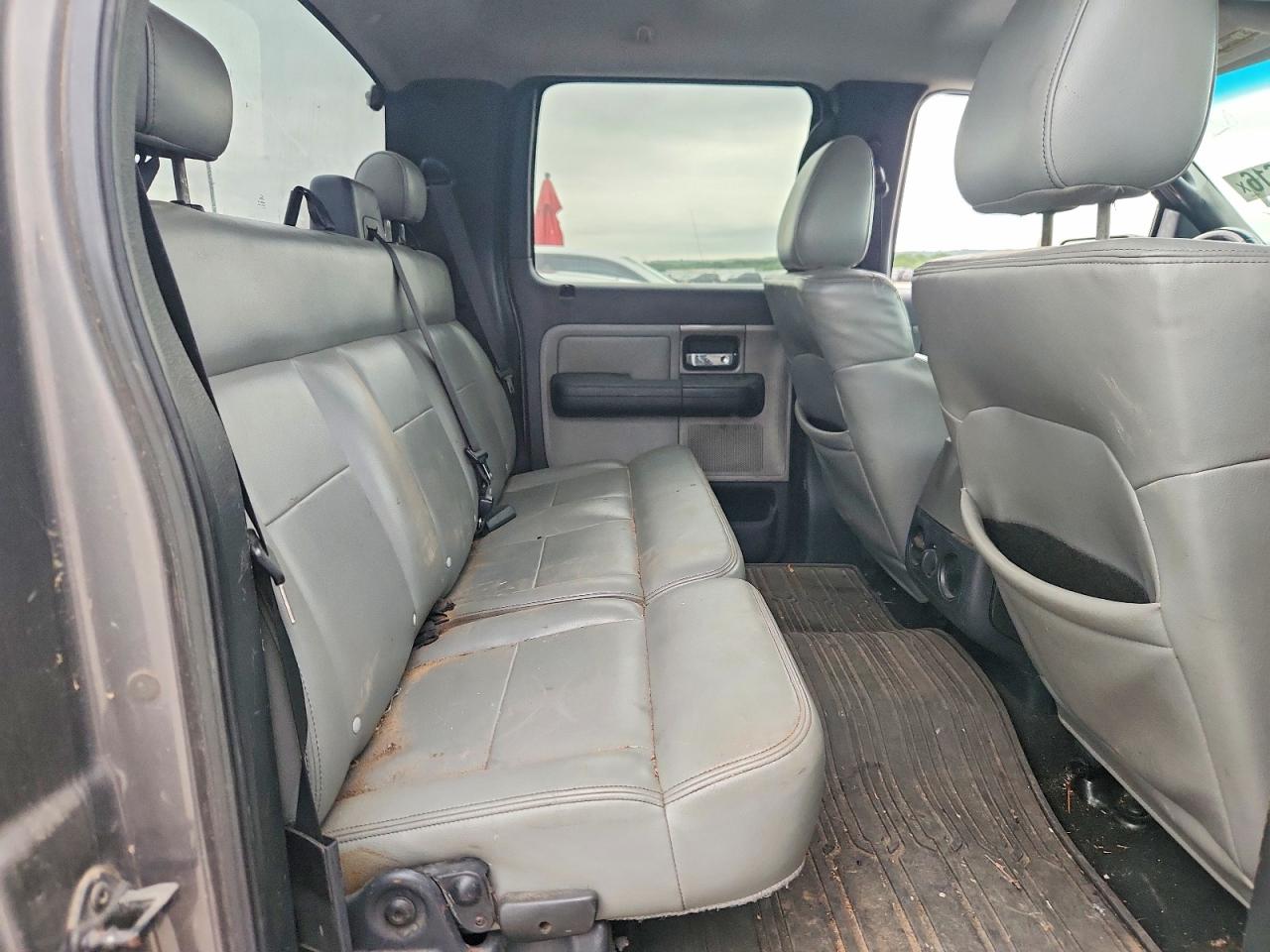 2004 Ford F150 Supercrew Gray vin: 1FTPW14564KB01207