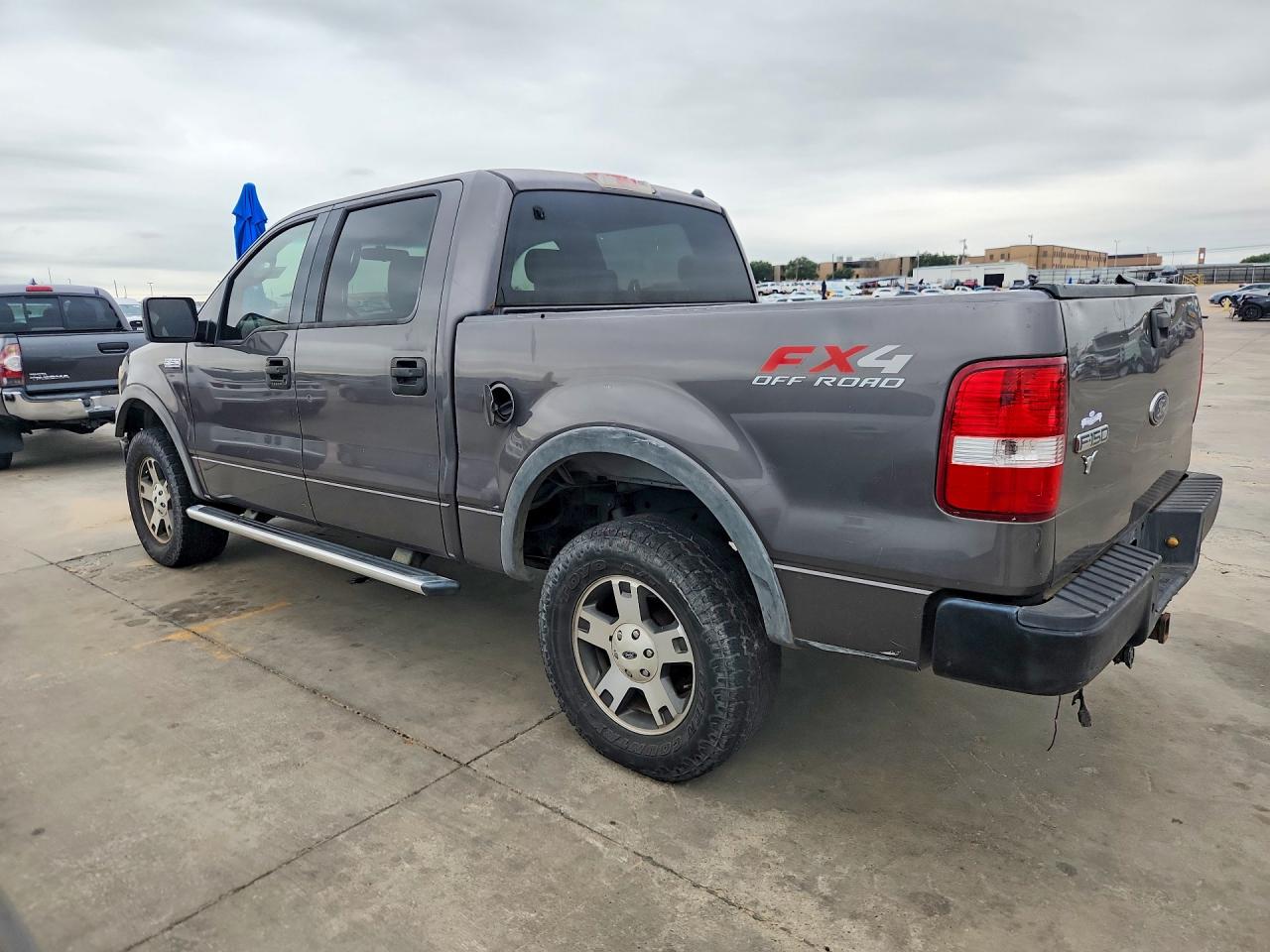 2004 Ford F150 Supercrew Gray vin: 1FTPW14564KB01207