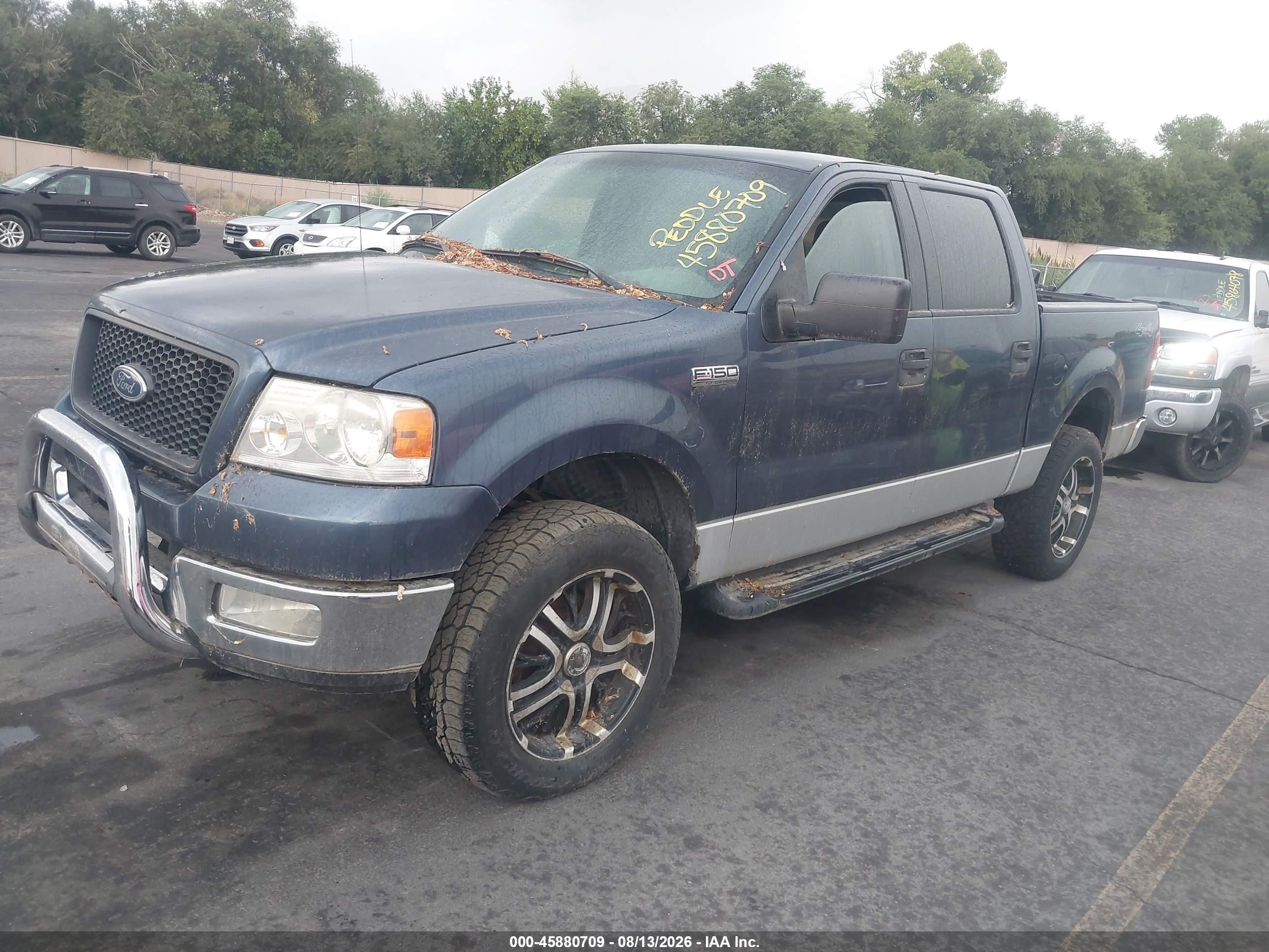 2004 Ford F-150 Fx4/lariat/xlt Green vin: 1FTPW14564KB56966