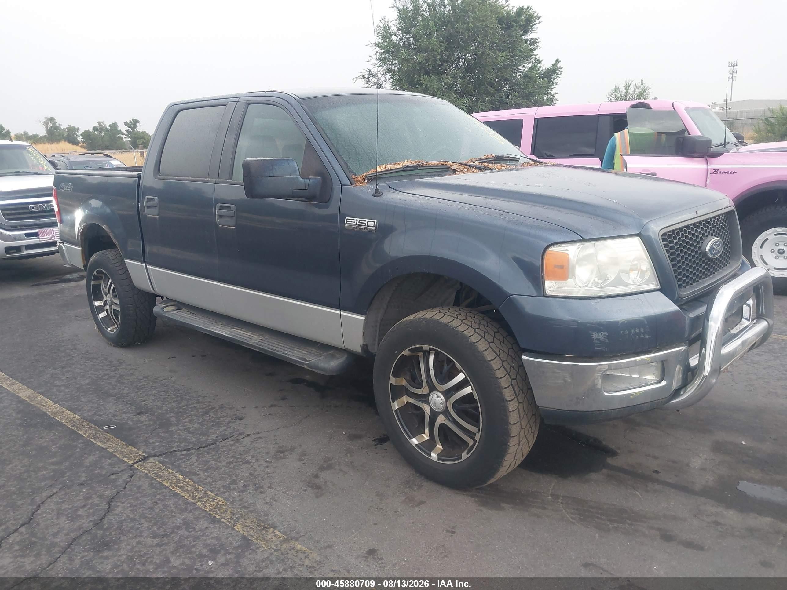 2004 Ford F-150 Fx4/lariat/xlt Green vin: 1FTPW14564KB56966