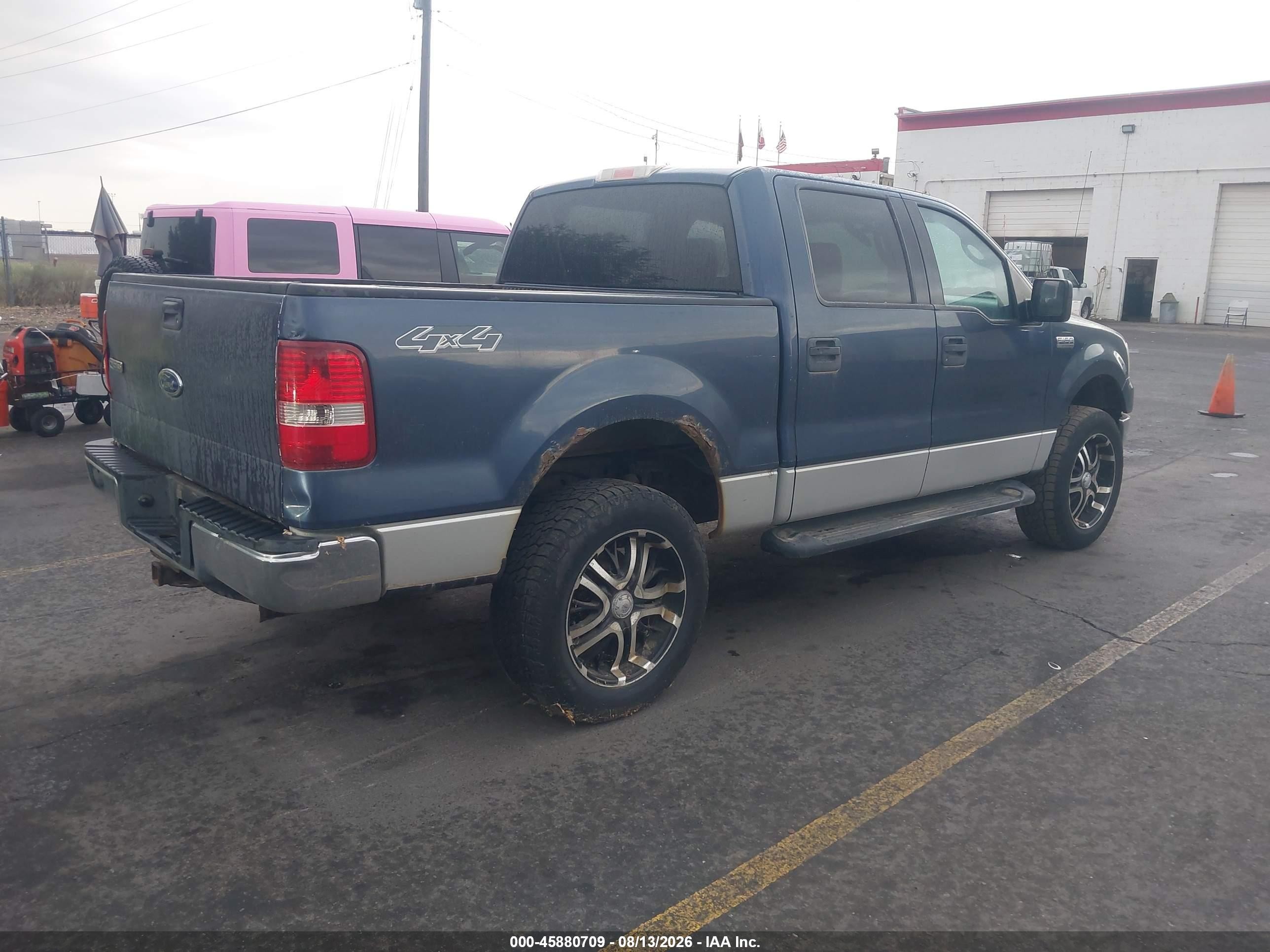 2004 Ford F-150 Fx4/lariat/xlt Green vin: 1FTPW14564KB56966