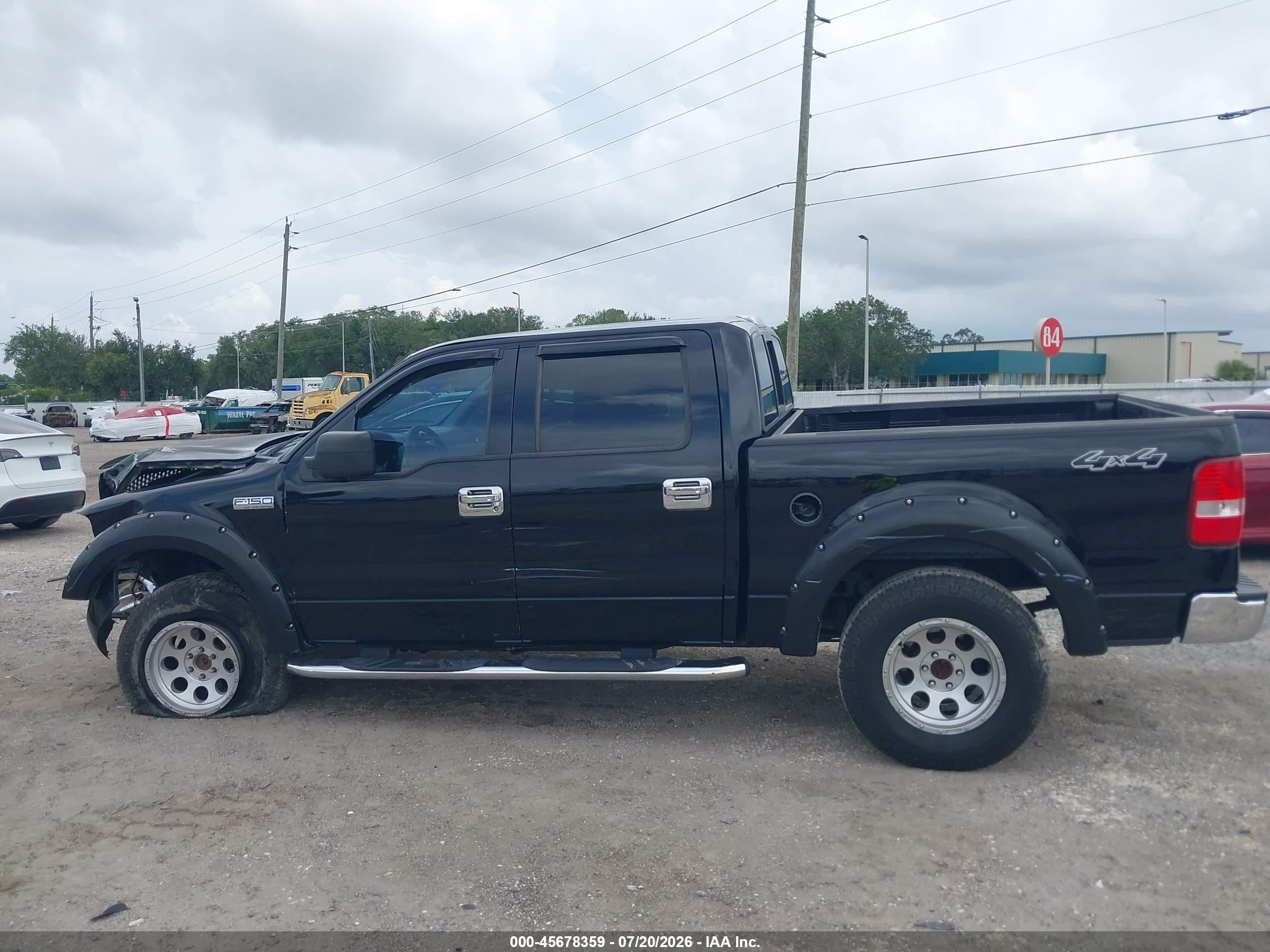 2004 Ford F-150 Fx4/lariat/xlt Black vin: 1FTPW14564KC52399