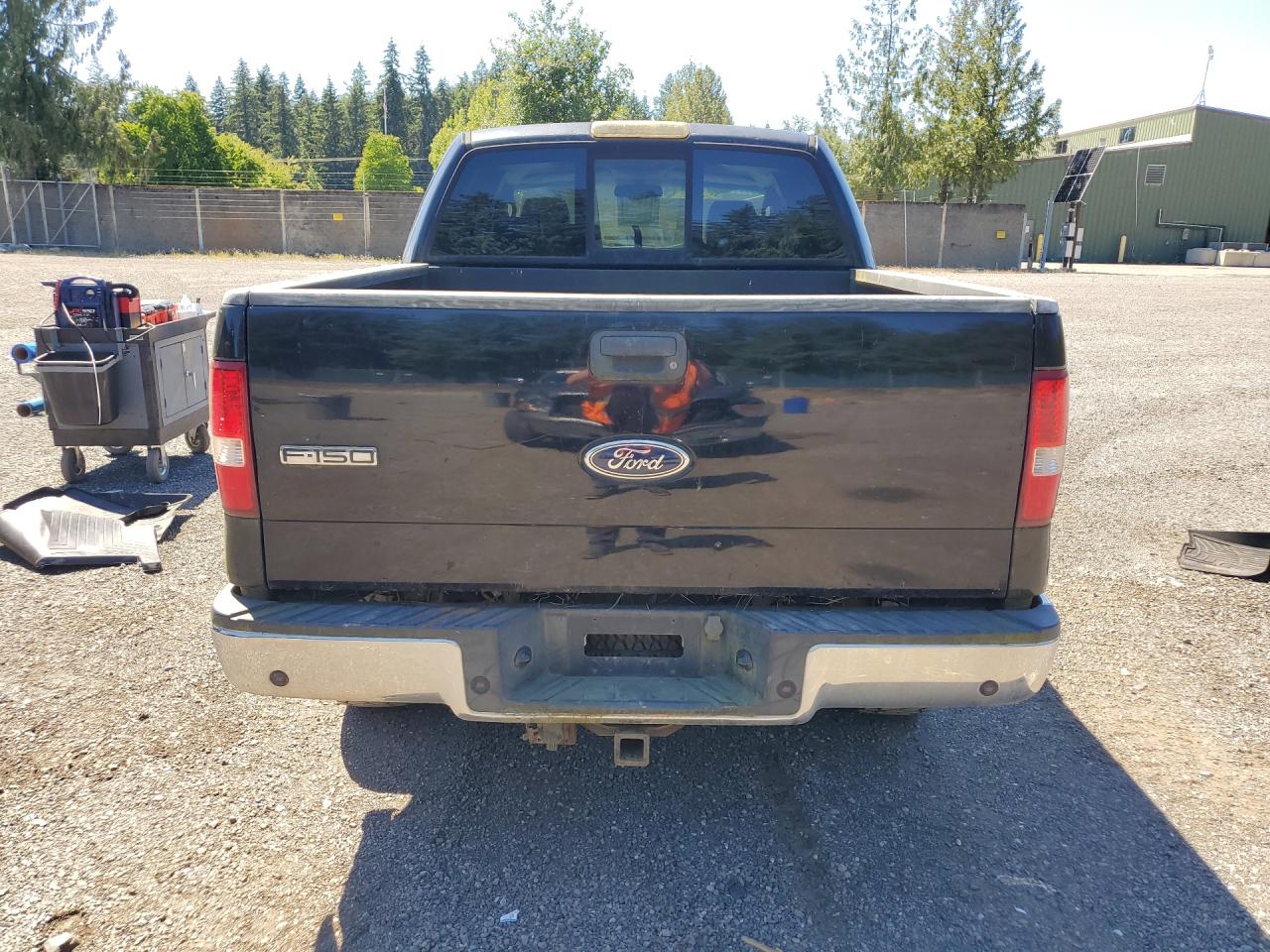 2004 Ford F150 Supercrew Черный vin: 1FTPW14564KC84284 Damage: Tailgate, Dent(S) W/ Paint Dmg, 2 To 3 Inches
