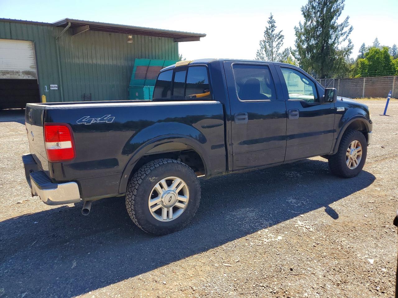 2004 Ford F150 Supercrew Черный vin: 1FTPW14564KC84284