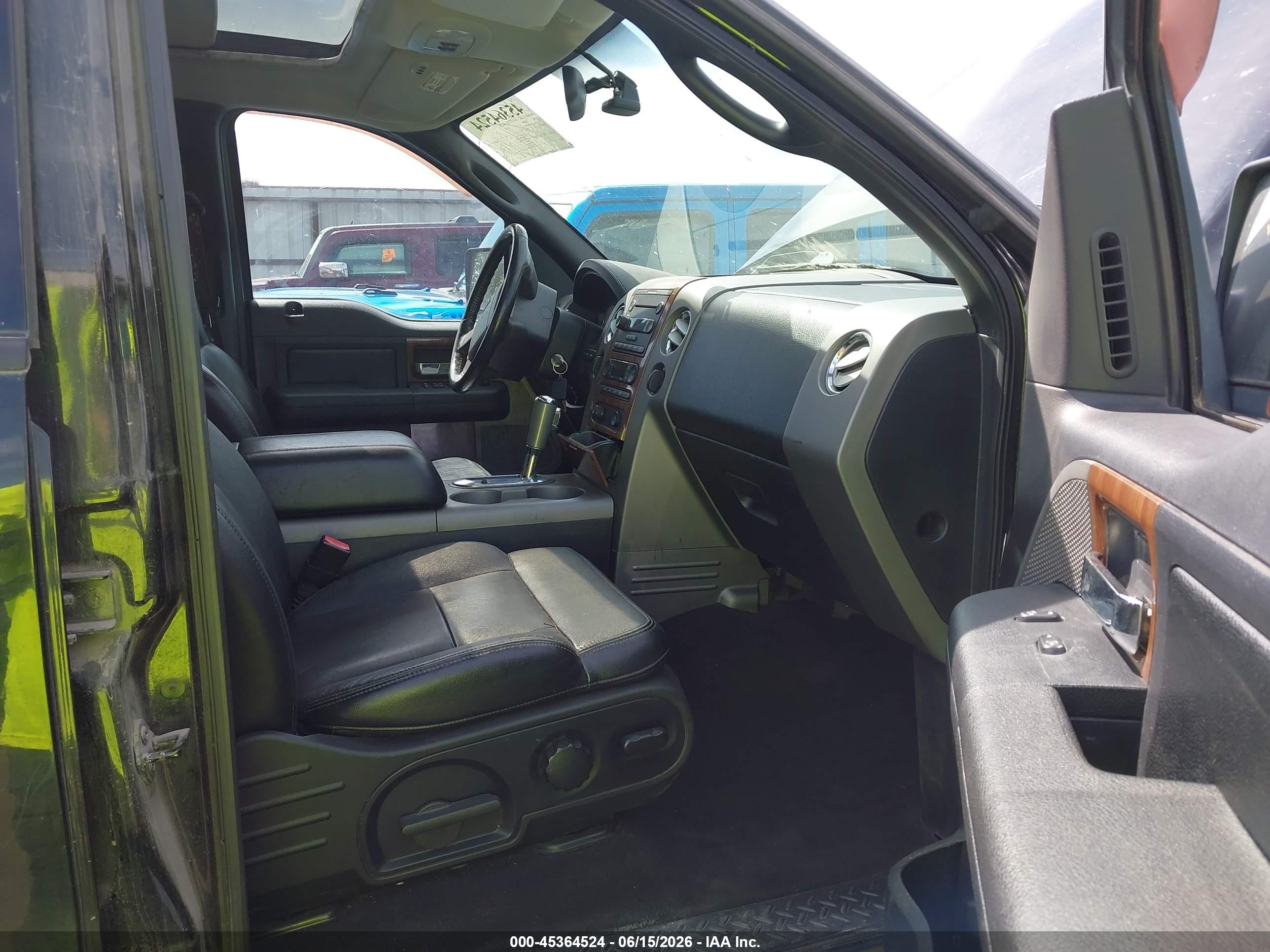 2004 Ford F-150 Fx4/lariat/xlt Black vin: 1FTPW14564KD30051