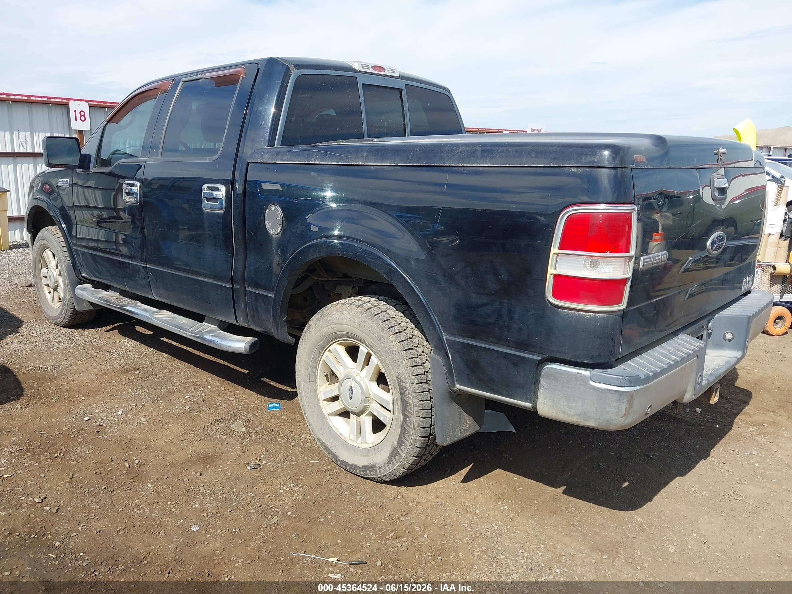 2004 Ford F-150 Fx4/lariat/xlt Black vin: 1FTPW14564KD30051