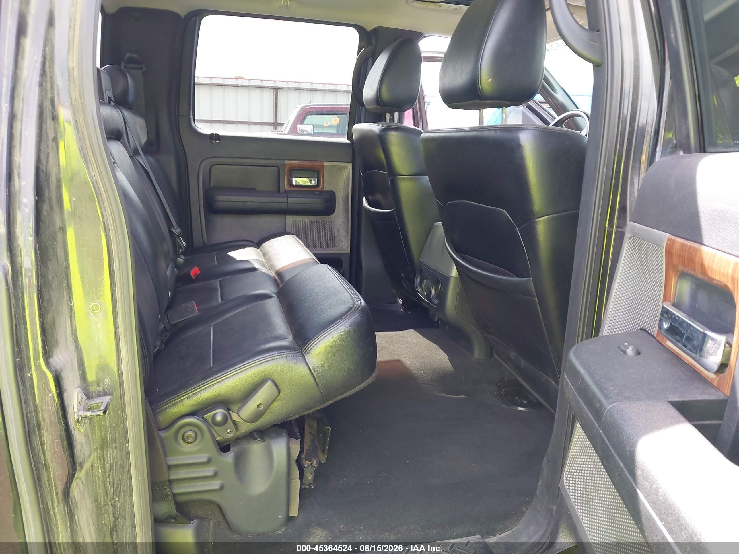 2004 Ford F-150 Fx4/lariat/xlt Black vin: 1FTPW14564KD30051
