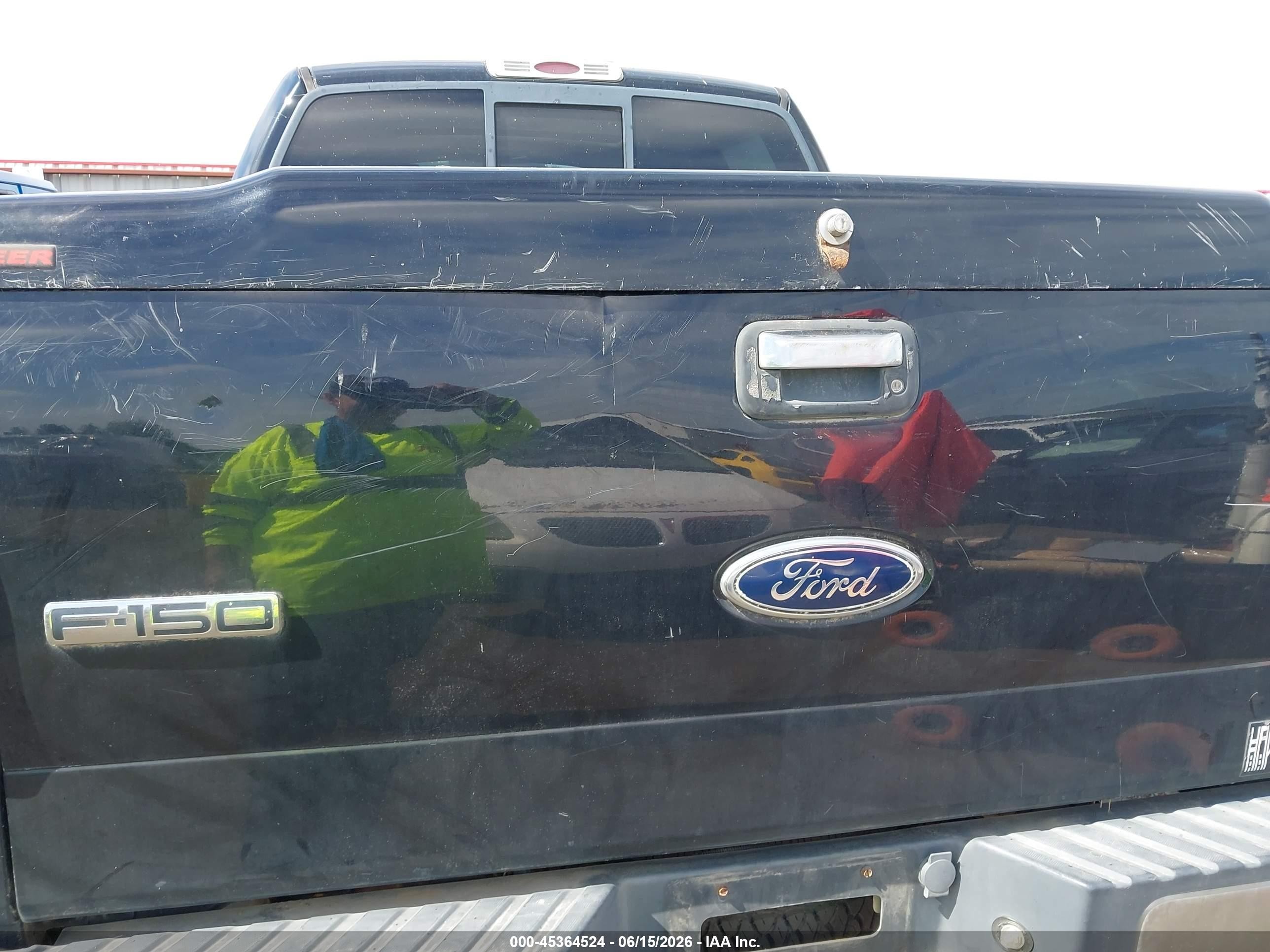2004 Ford F-150 Fx4/lariat/xlt Black vin: 1FTPW14564KD30051