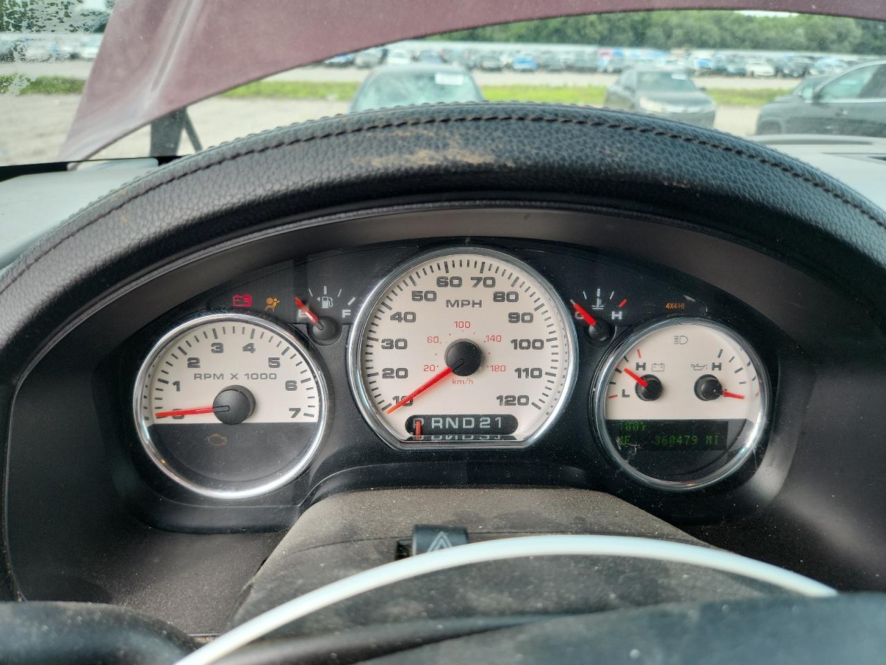 2004 Ford F150 Supercrew Red vin: 1FTPW14564KD57069