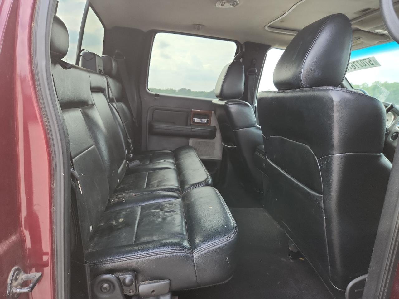 2004 Ford F150 Supercrew Red vin: 1FTPW14564KD57069