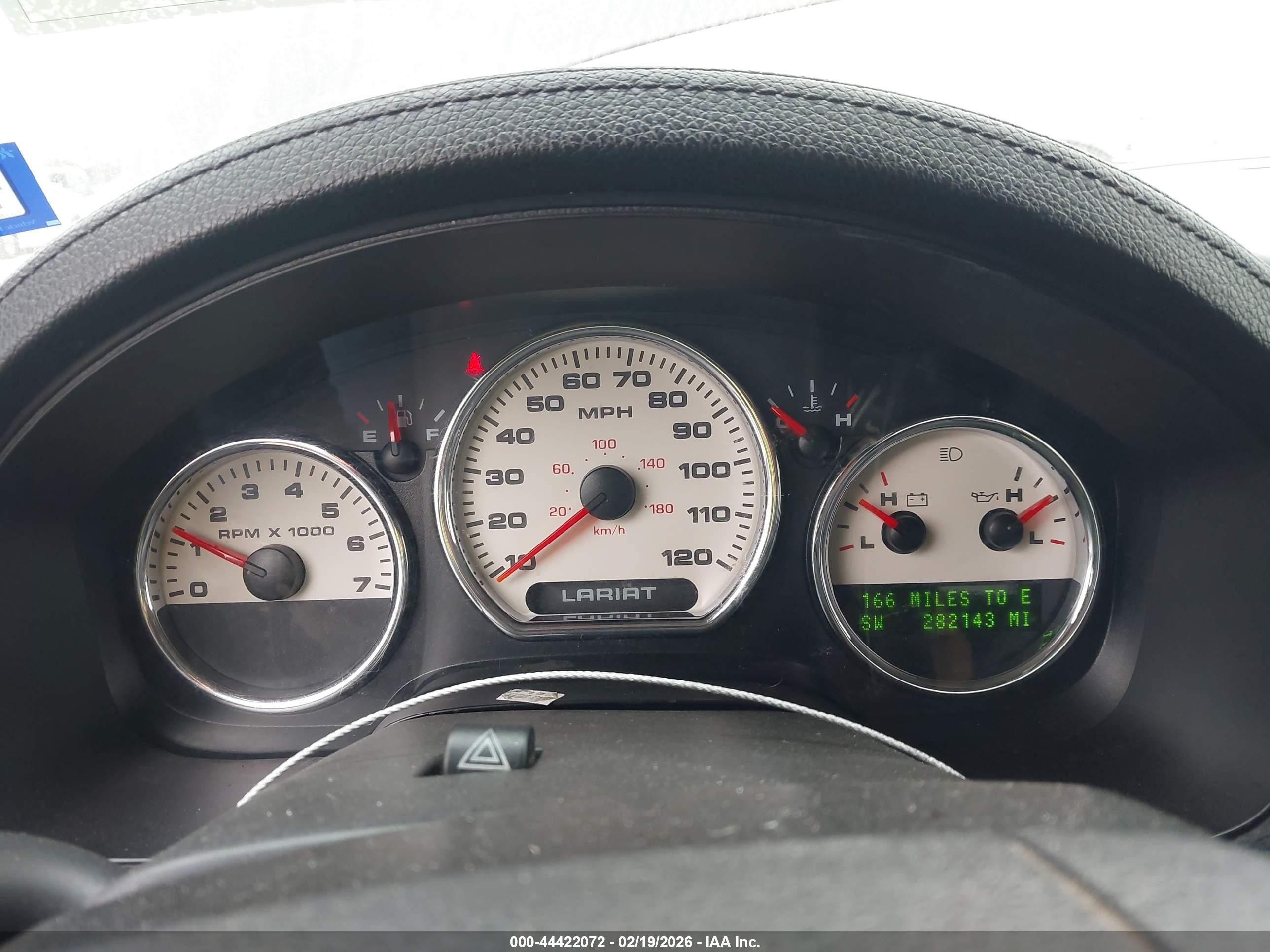2005 Ford F-150 Fx4/lariat/xlt Brown vin: 1FTPW14565FA05720