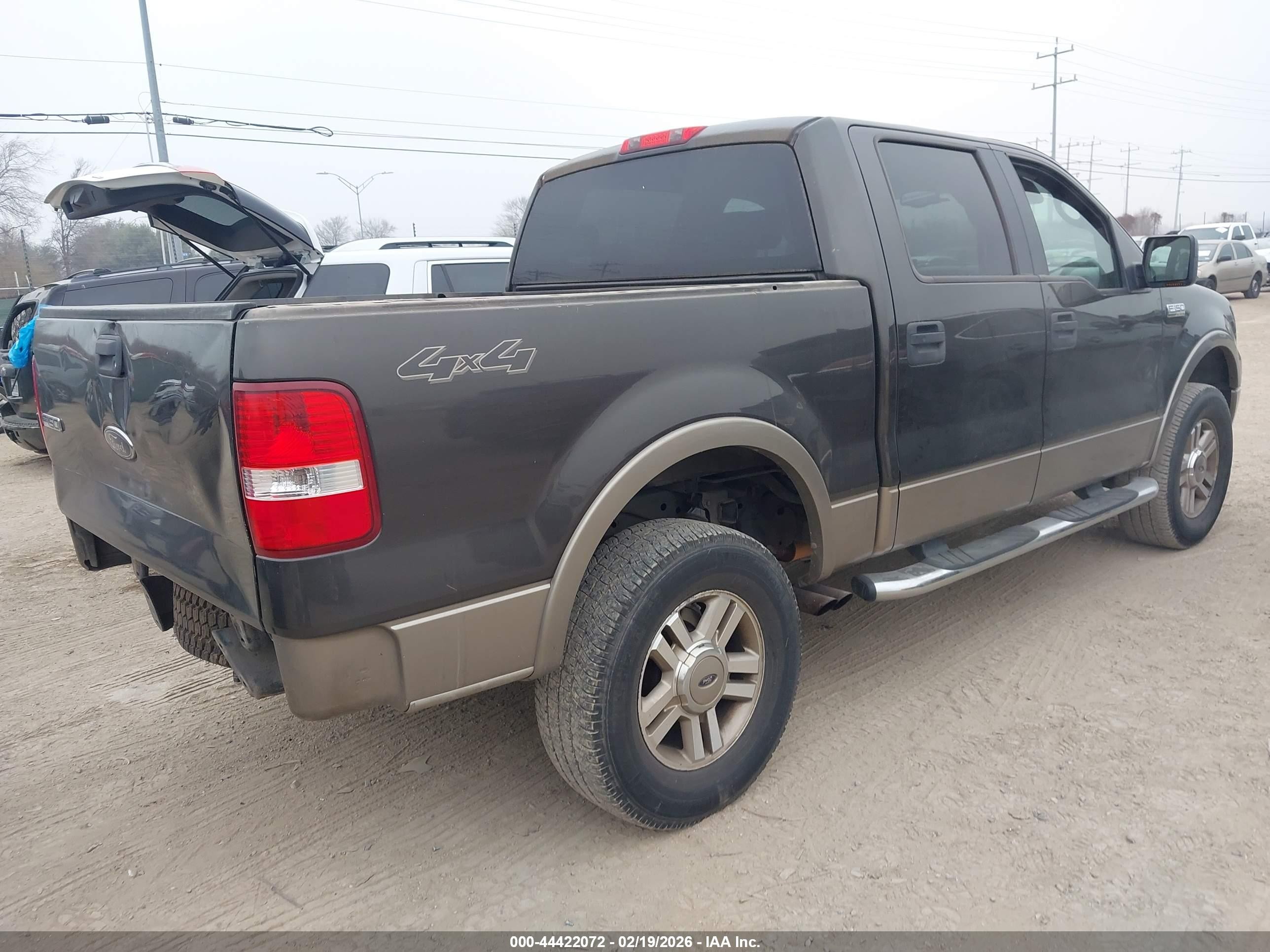 2005 Ford F-150 Fx4/lariat/xlt Brown vin: 1FTPW14565FA05720