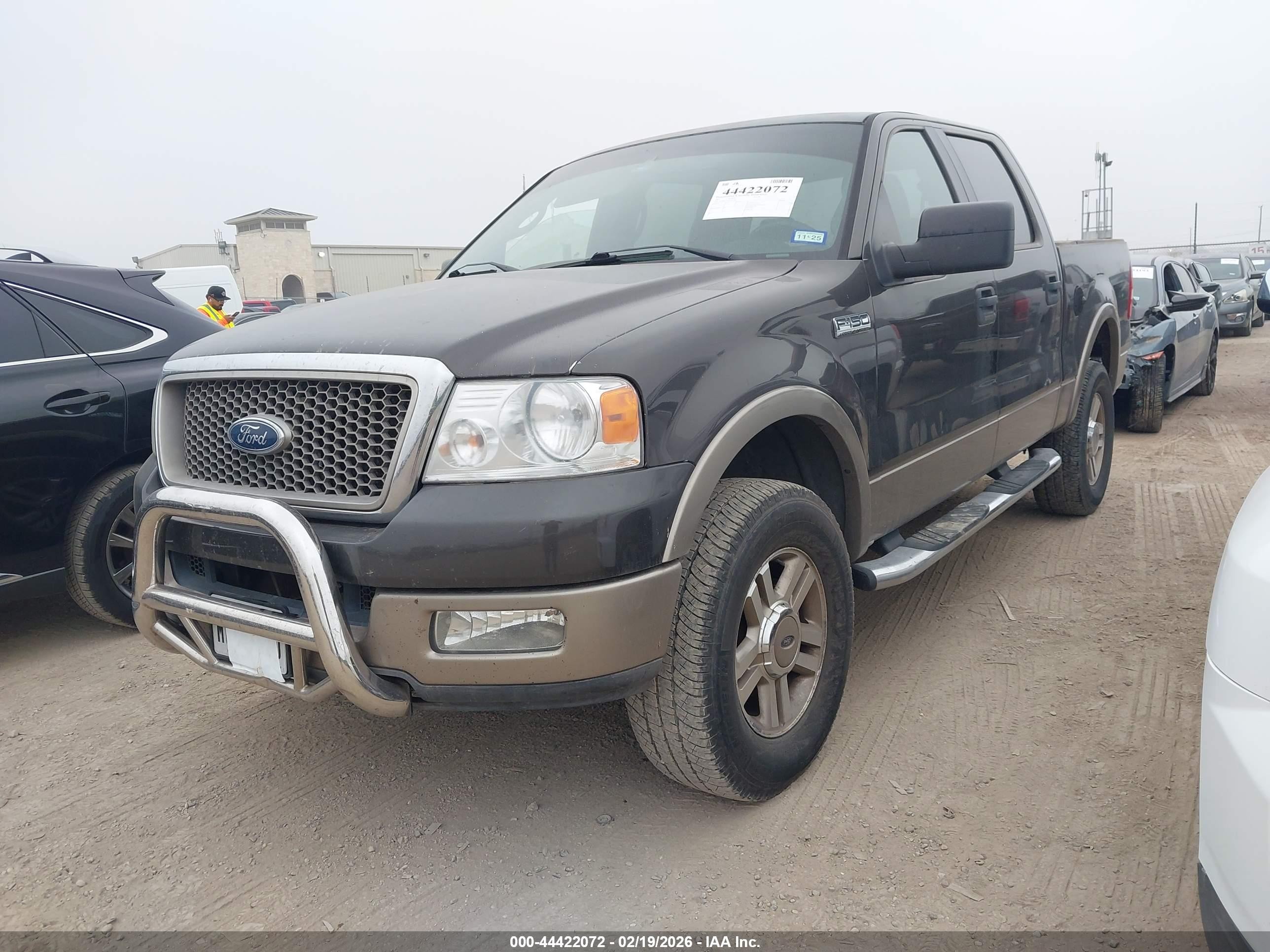 2005 Ford F-150 Fx4/lariat/xlt Brown vin: 1FTPW14565FA05720