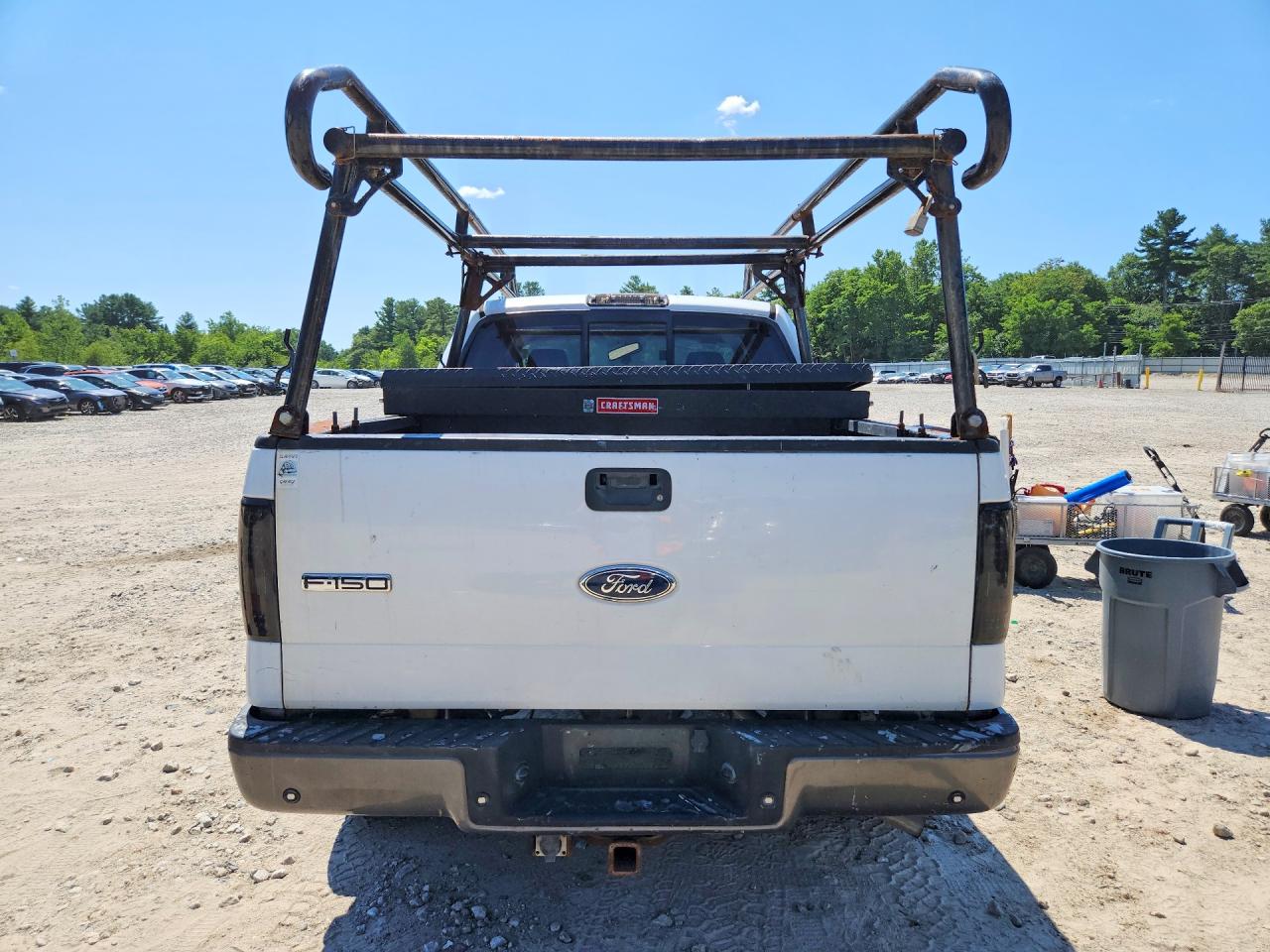 2005 Ford F150 Supercrew White vin: 1FTPW14565FA28950