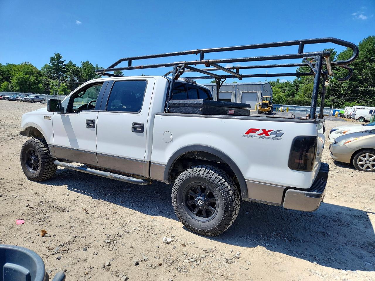 2005 Ford F150 Supercrew White vin: 1FTPW14565FA28950