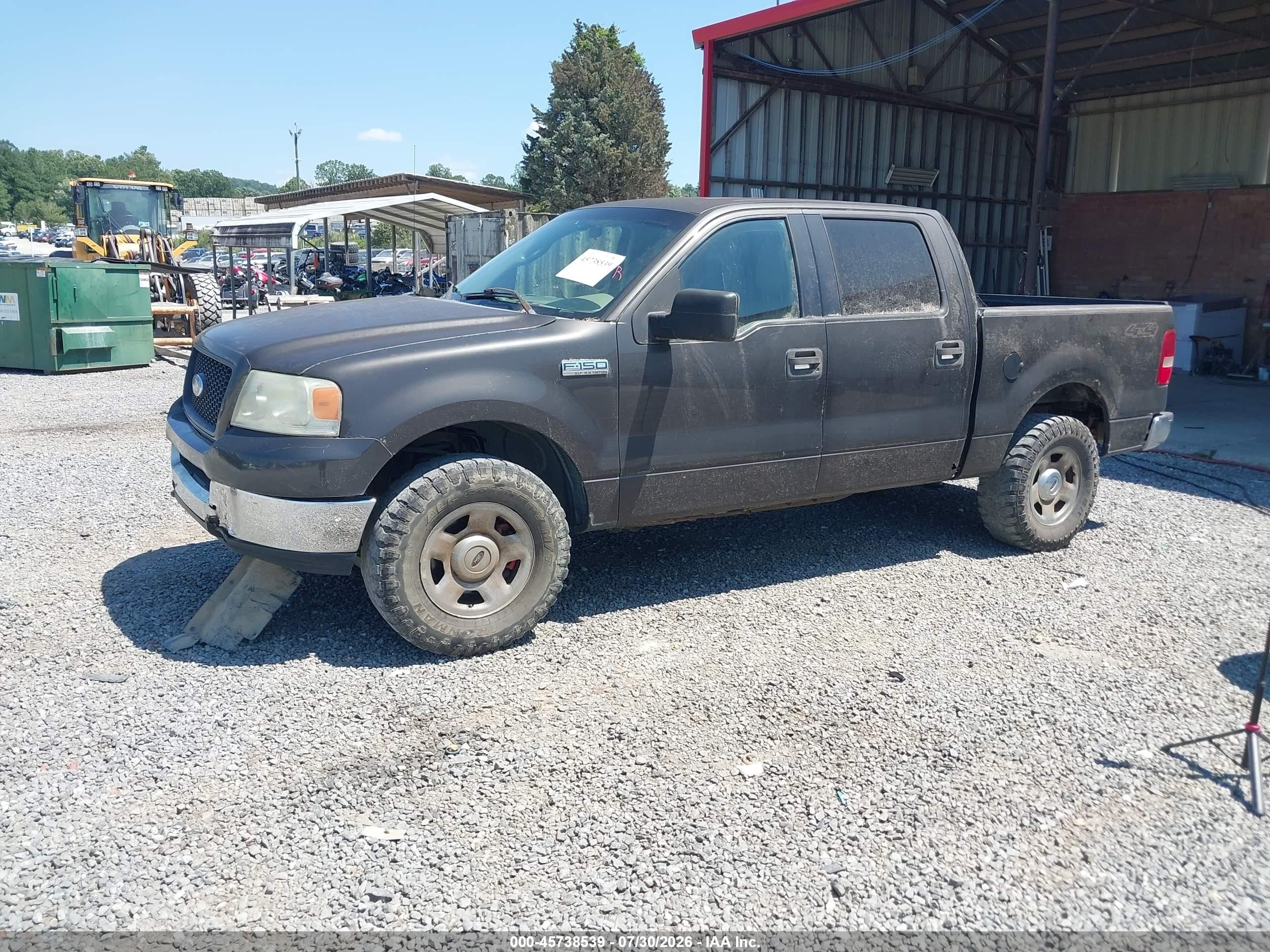 2005 Ford F-150 Fx4/lariat/xlt Коричневый vin: 1FTPW14565FA97248