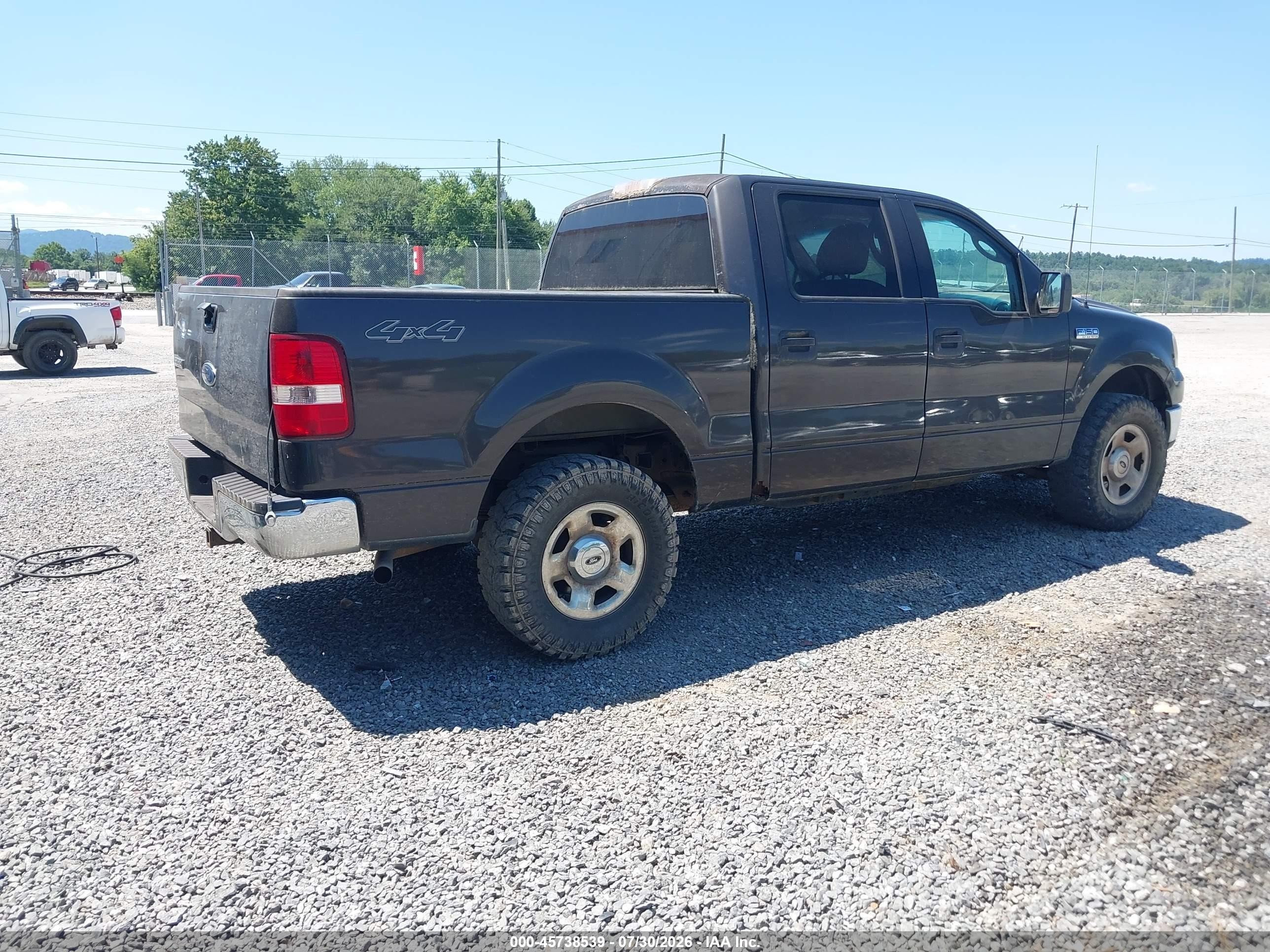 2005 Ford F-150 Fx4/lariat/xlt Коричневый vin: 1FTPW14565FA97248