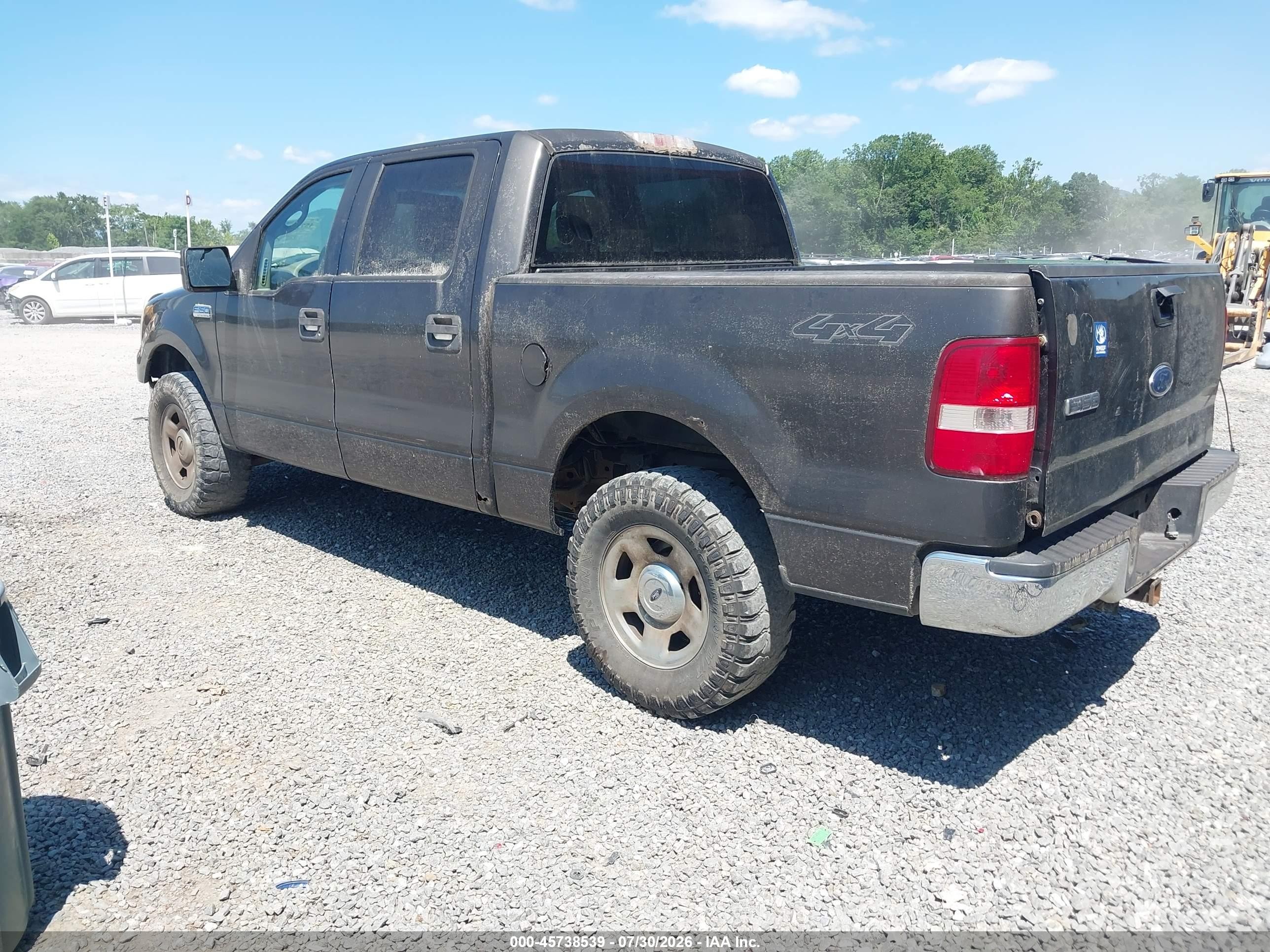 2005 Ford F-150 Fx4/lariat/xlt Коричневый vin: 1FTPW14565FA97248