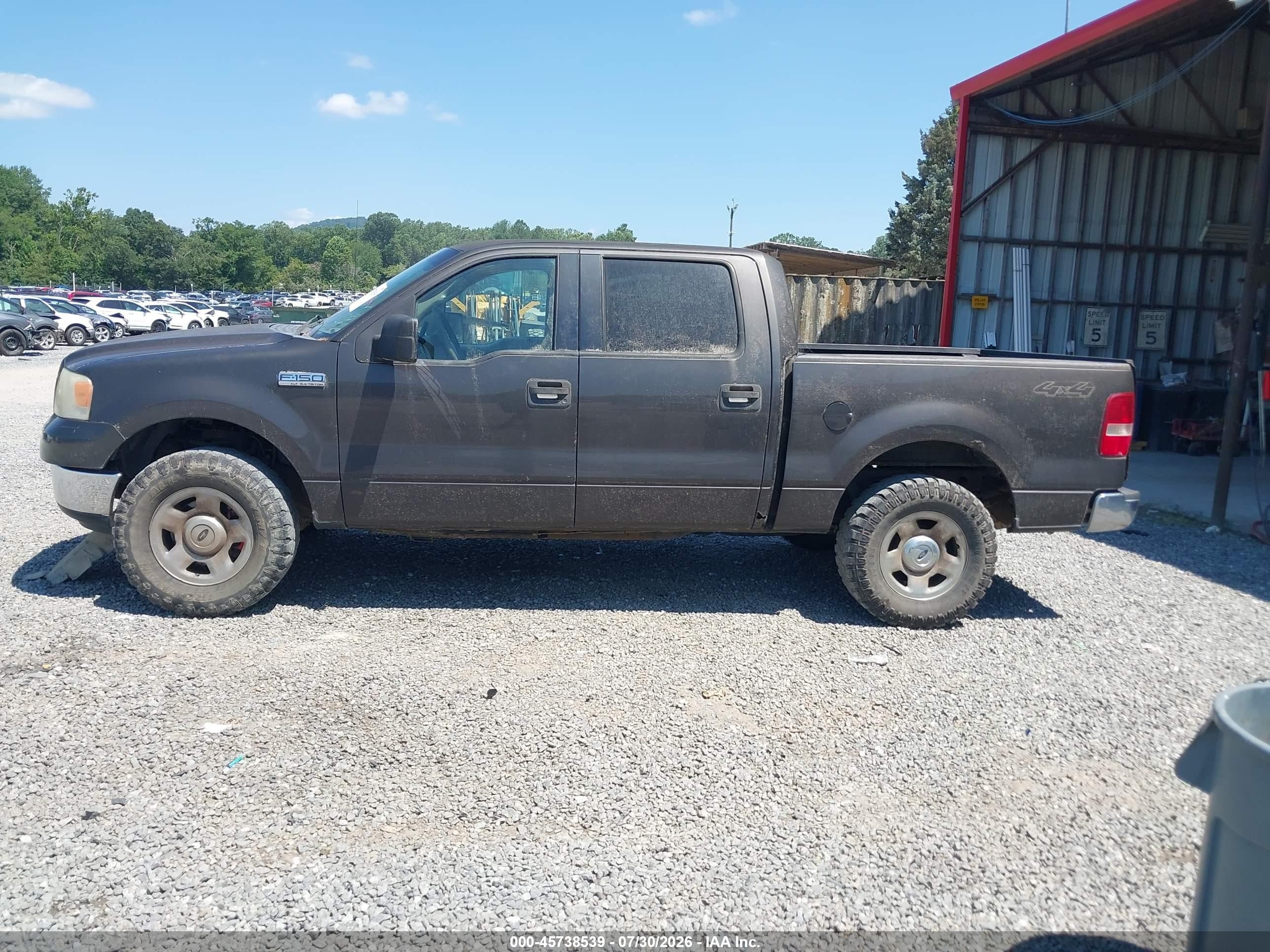 2005 Ford F-150 Fx4/lariat/xlt Коричневый vin: 1FTPW14565FA97248