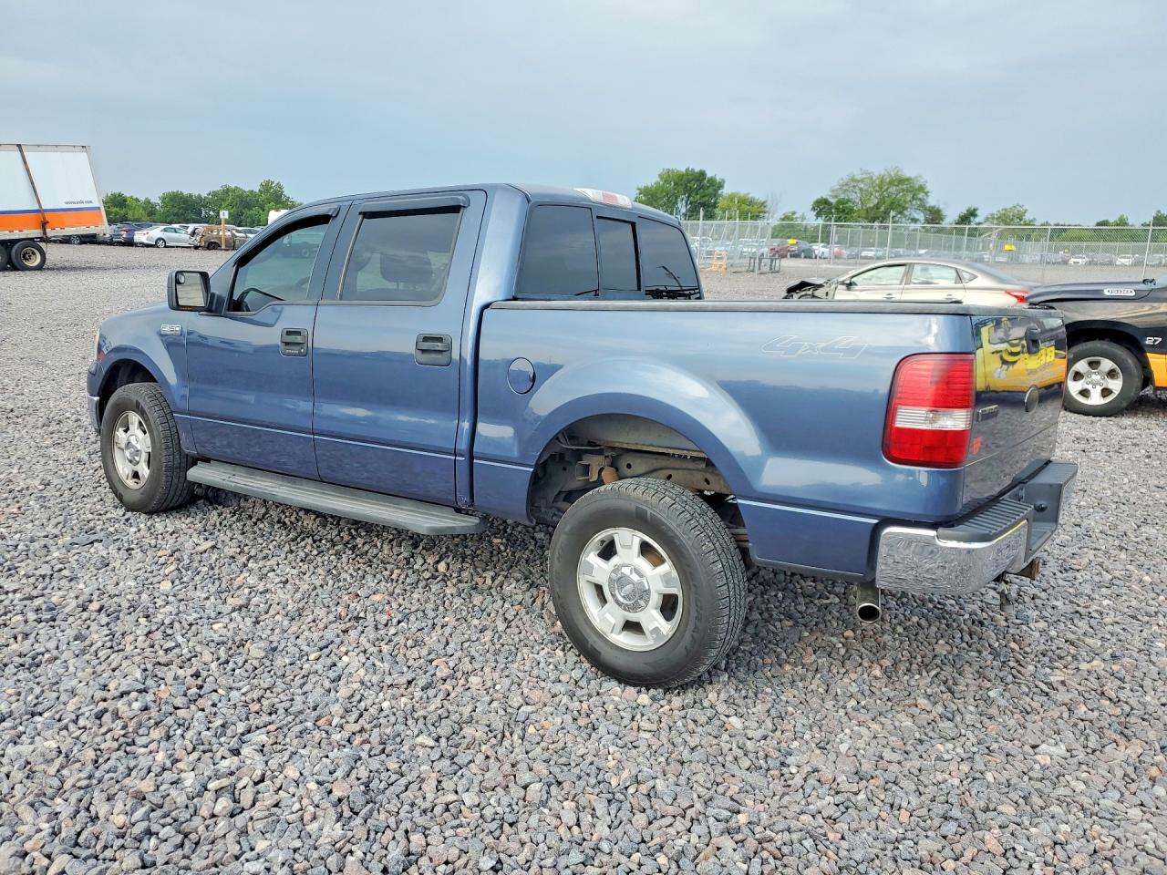 2005 Ford F150 Supercrew Blue vin: 1FTPW14565FB53091