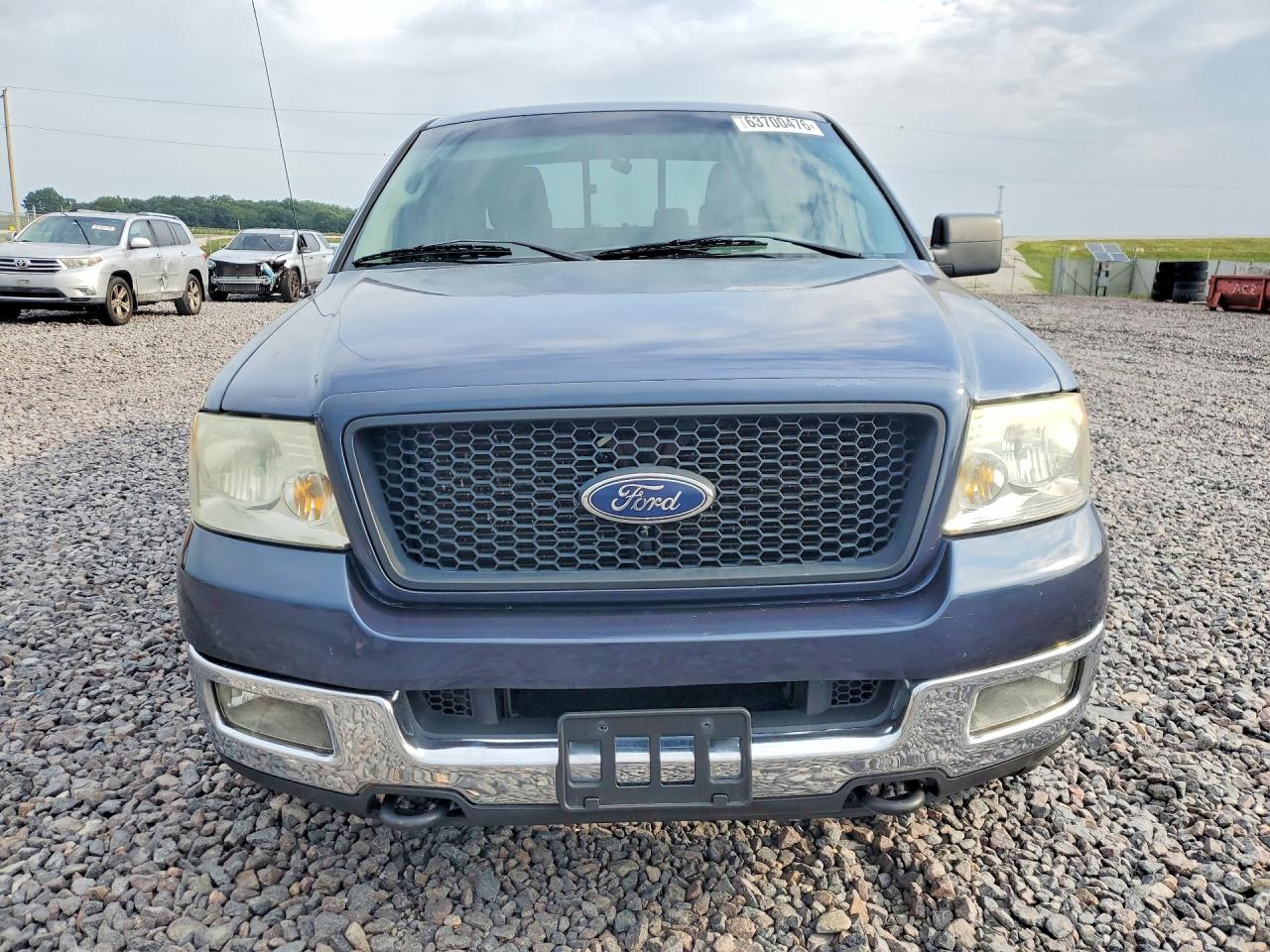 2005 Ford F150 Supercrew Blue vin: 1FTPW14565FB53091
