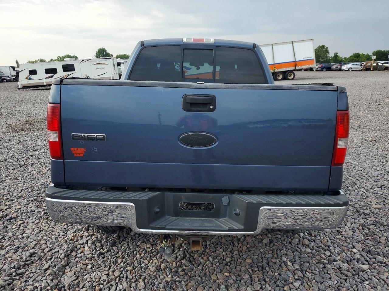 2005 Ford F150 Supercrew Blue vin: 1FTPW14565FB53091