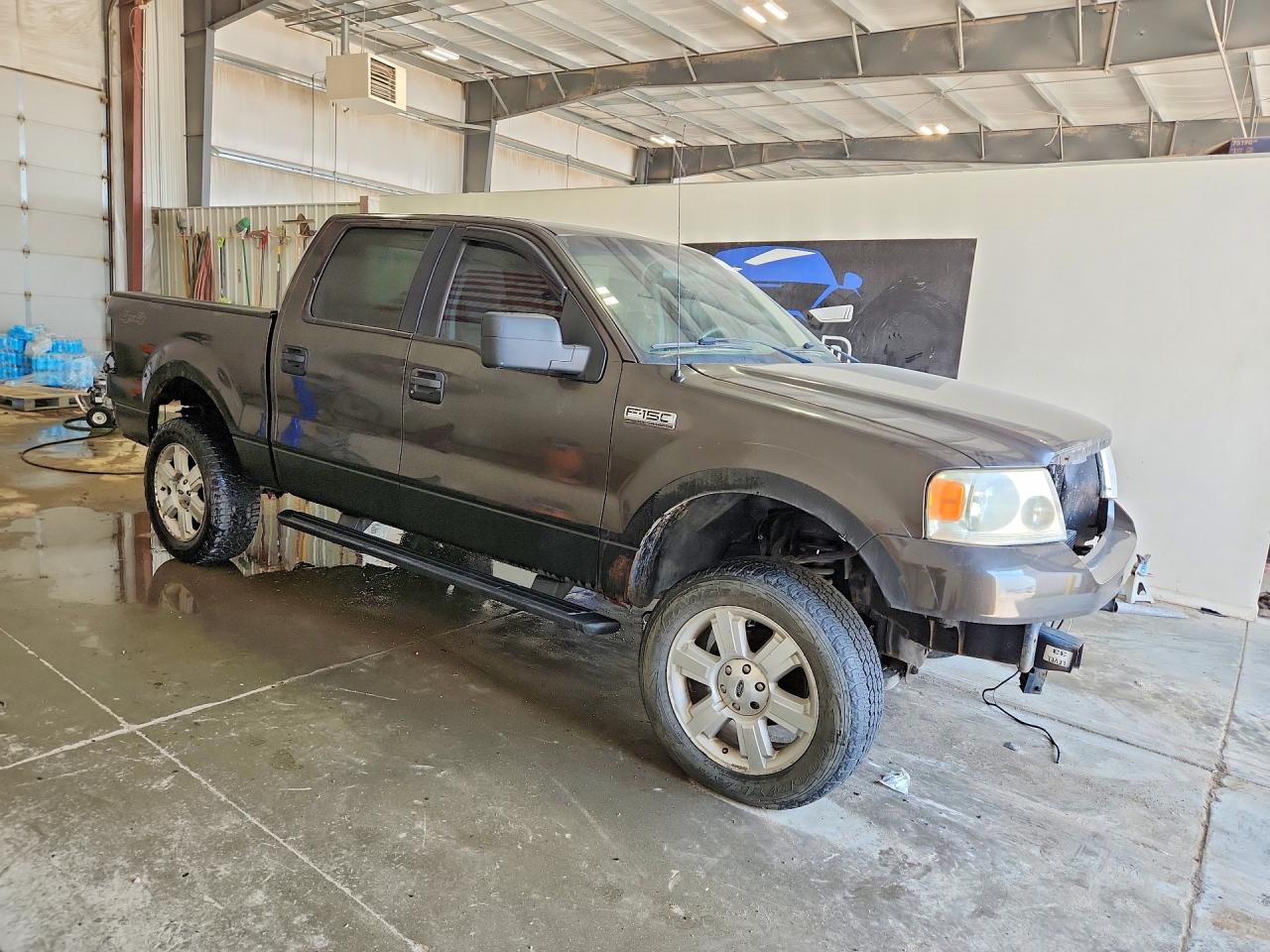 2005 Ford F150 Supercrew Коричневый vin: 1FTPW14565FB73194