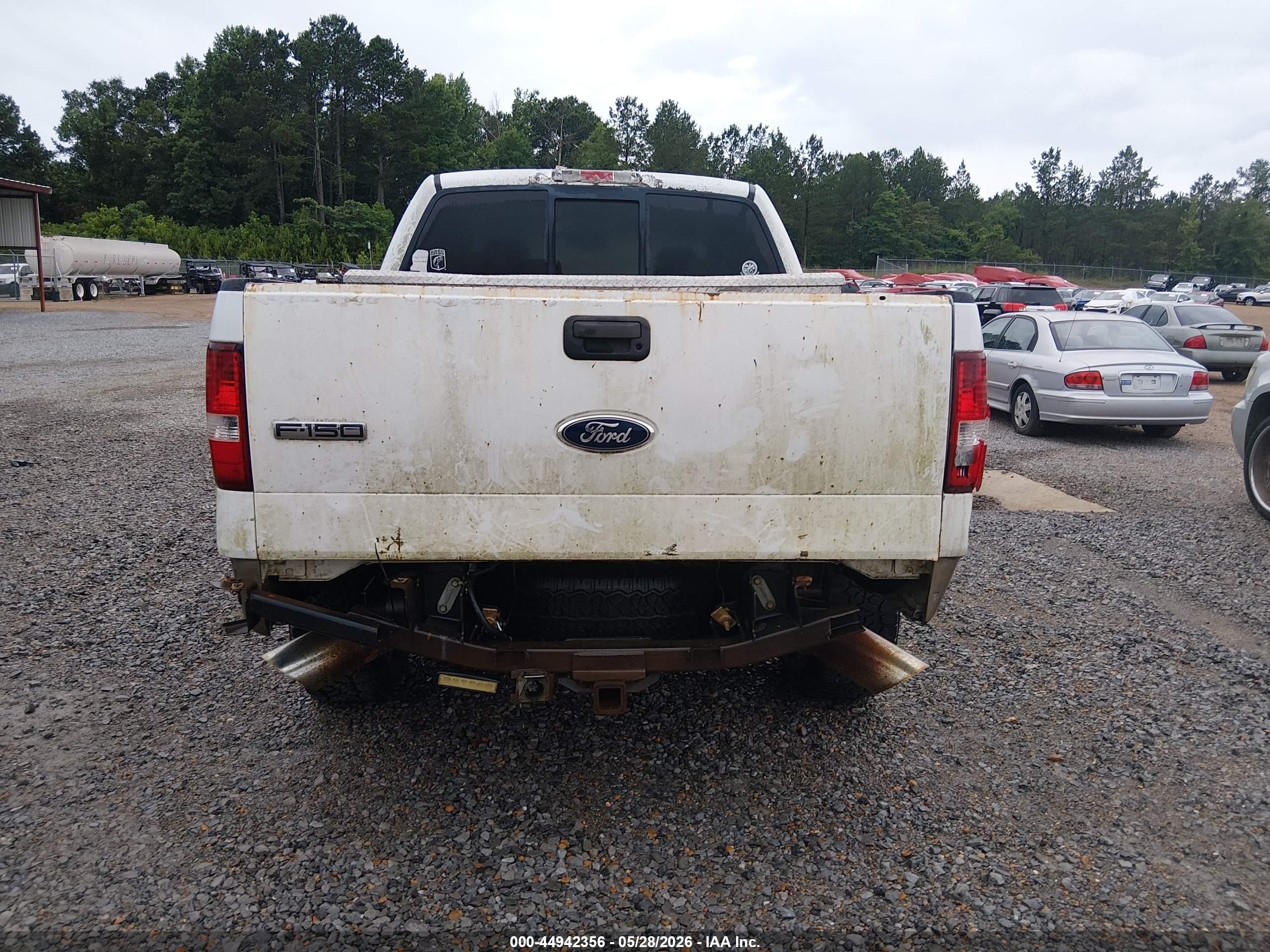 2005 Ford F-150 Fx4/lariat/xlt White vin: 1FTPW14565KC82956