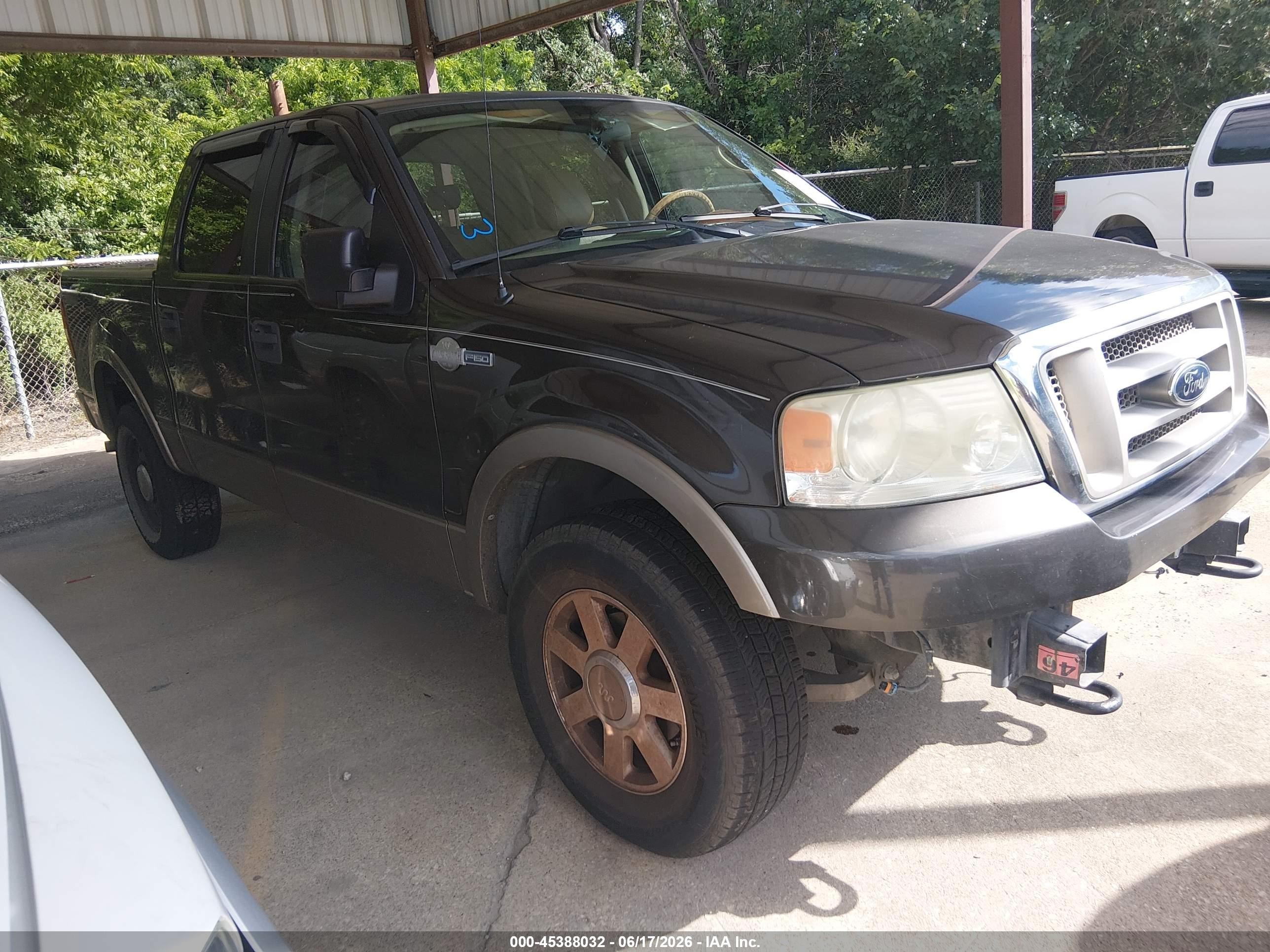 2005 Ford F-150 Fx4/lariat/xlt Brown vin: 1FTPW14565KD19097