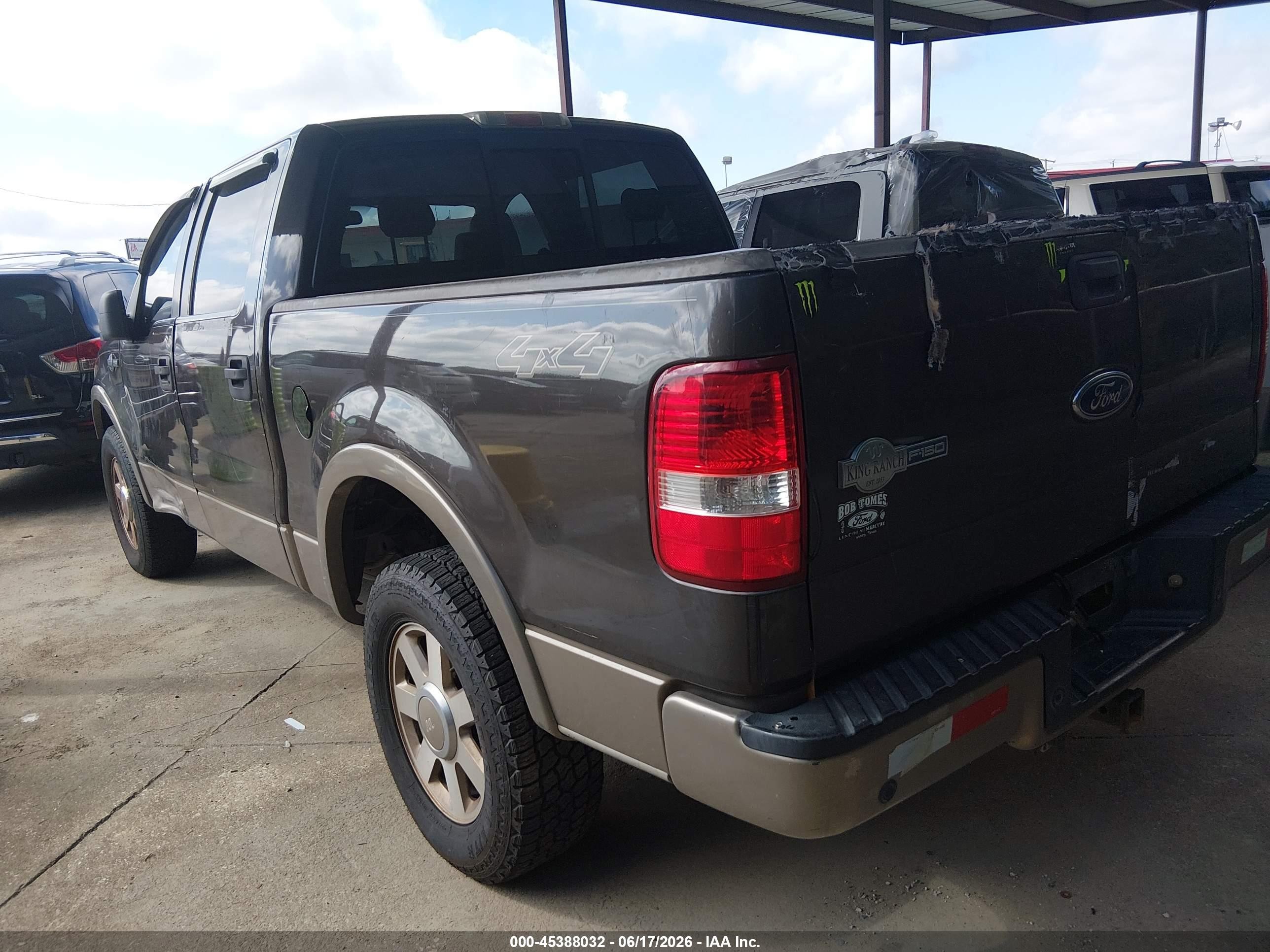 2005 Ford F-150 Fx4/lariat/xlt Brown vin: 1FTPW14565KD19097
