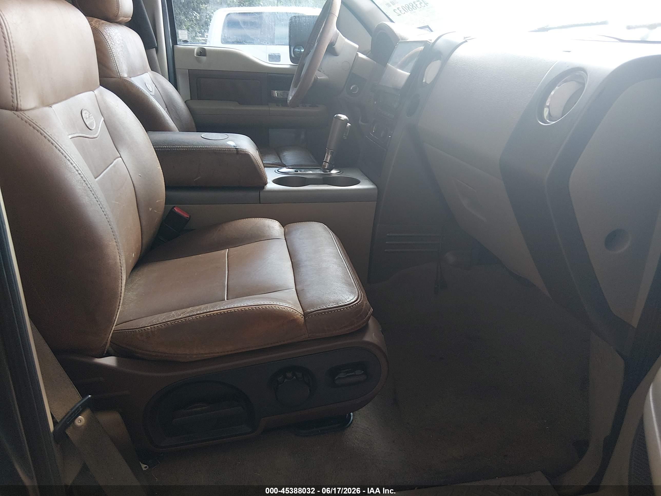 2005 Ford F-150 Fx4/lariat/xlt Brown vin: 1FTPW14565KD19097