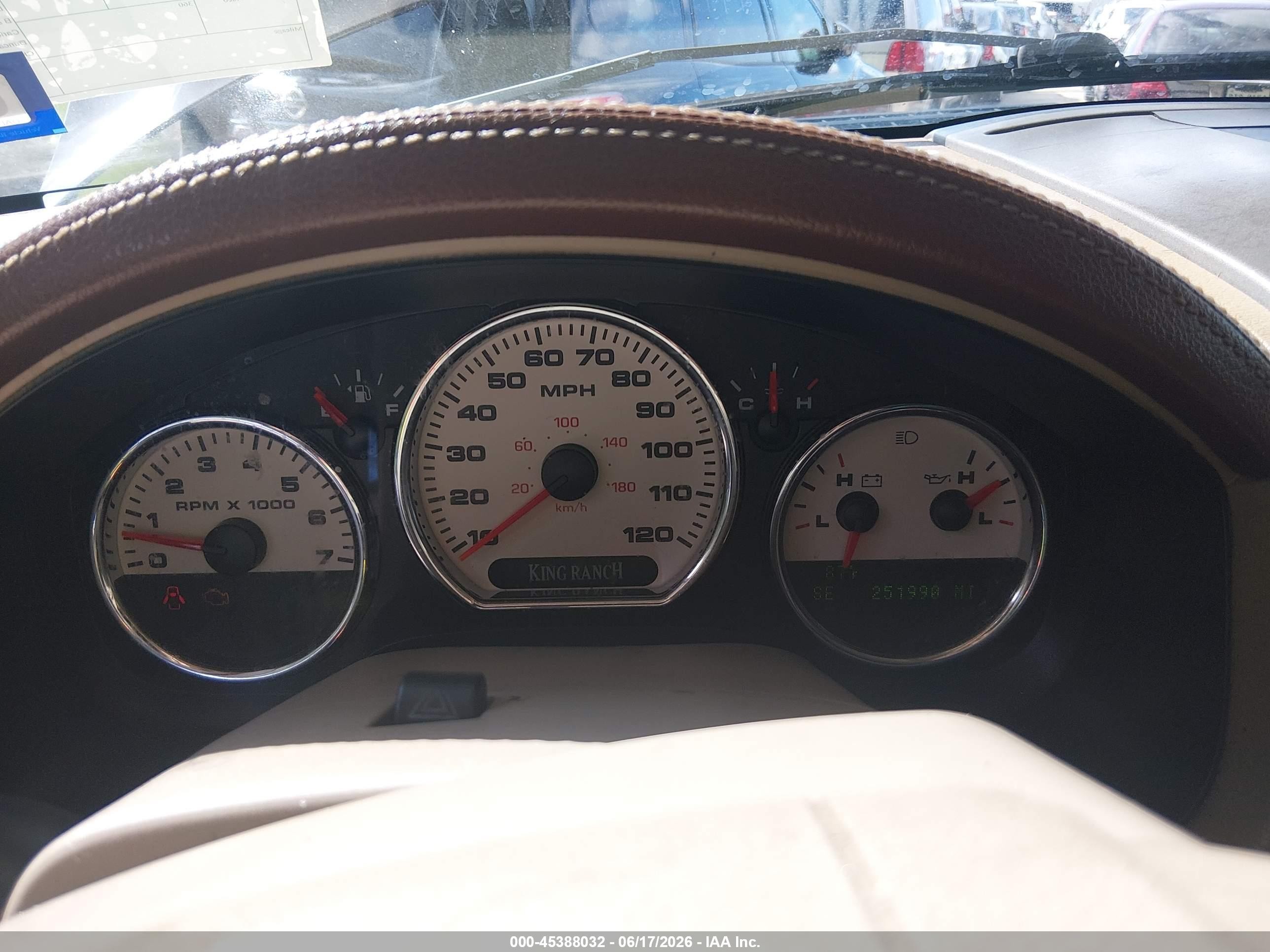 2005 Ford F-150 Fx4/lariat/xlt Brown vin: 1FTPW14565KD19097